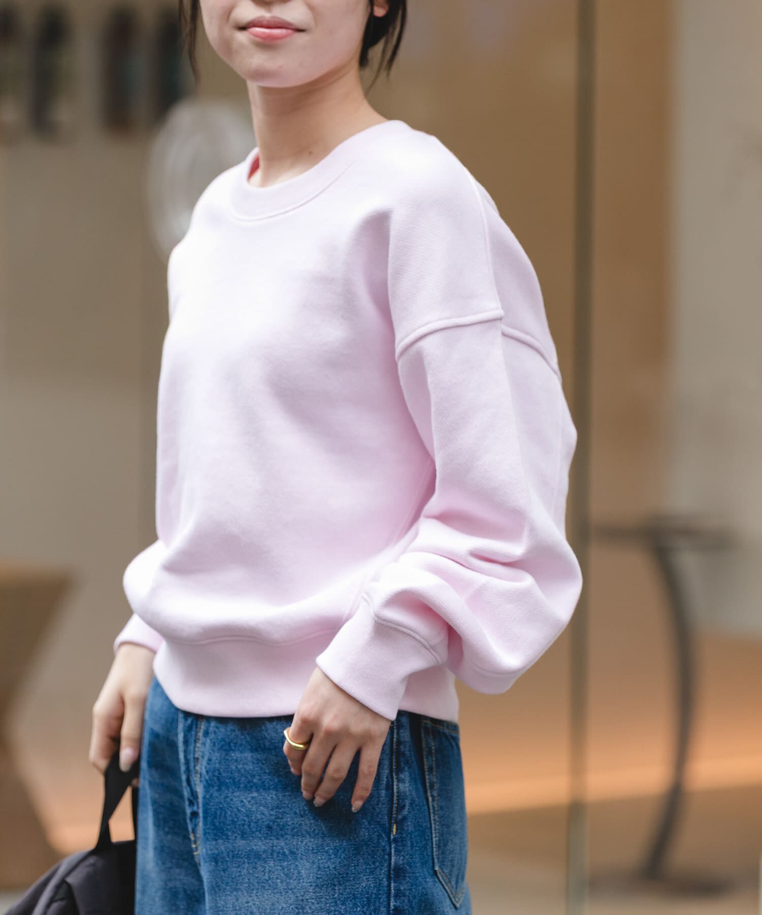 URBAN RESEARCH DOORS「FORK&SPOON　コクーンスウェット」|スウェット・ジャージ|