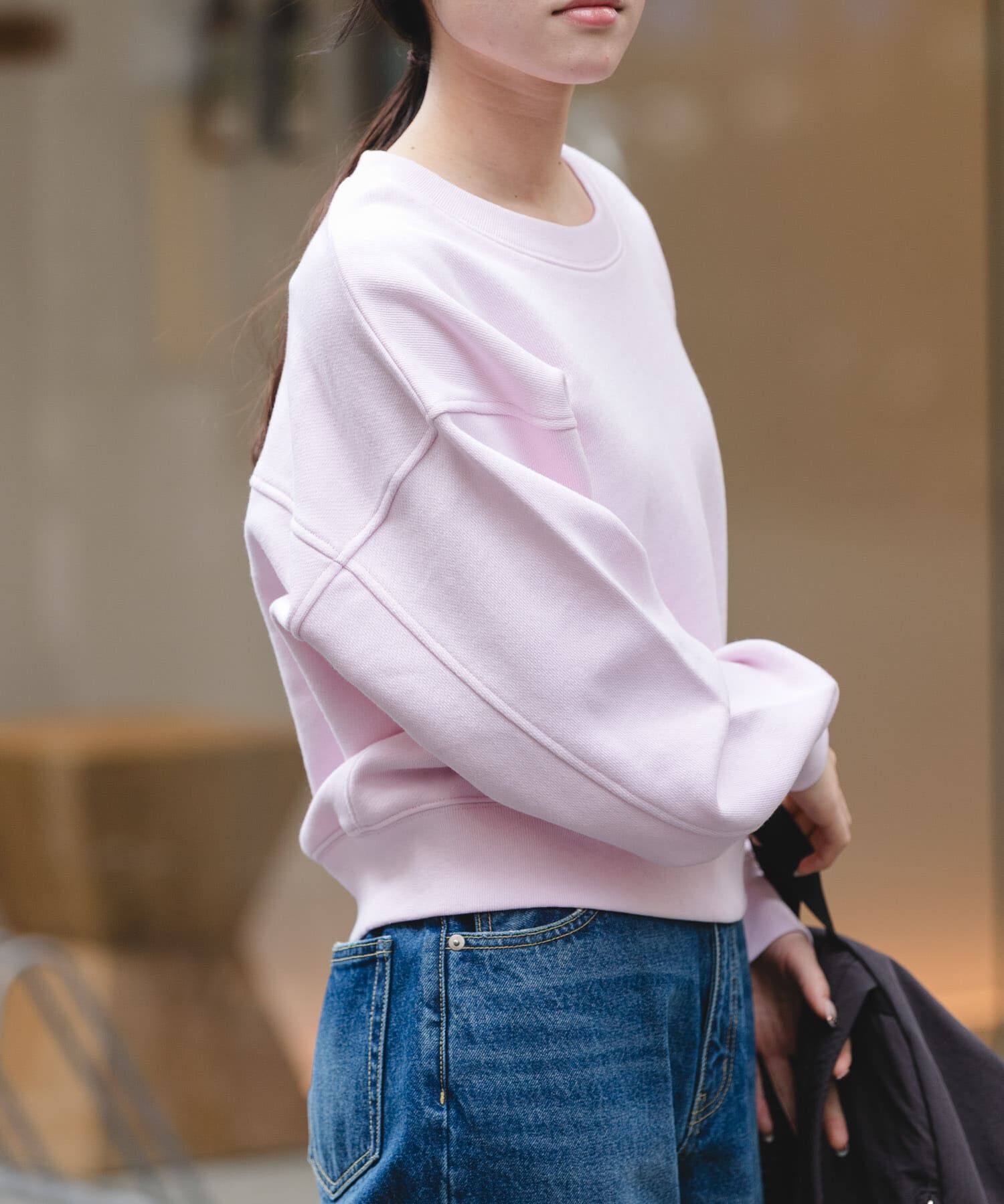 URBAN RESEARCH DOORS「FORK&SPOON　コクーンスウェット」|スウェット・ジャージ|