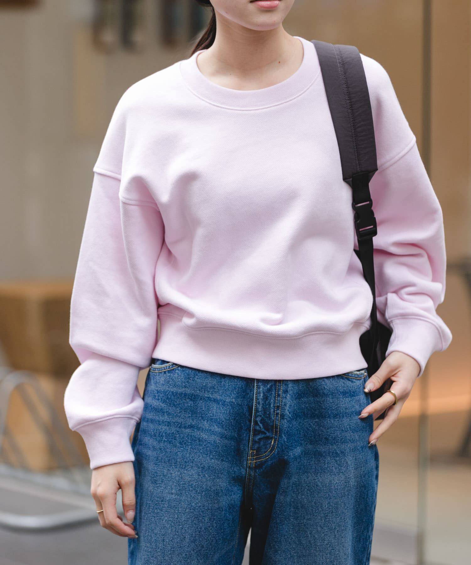 URBAN RESEARCH DOORS「FORK&SPOON　コクーンスウェット」|スウェット・ジャージ|