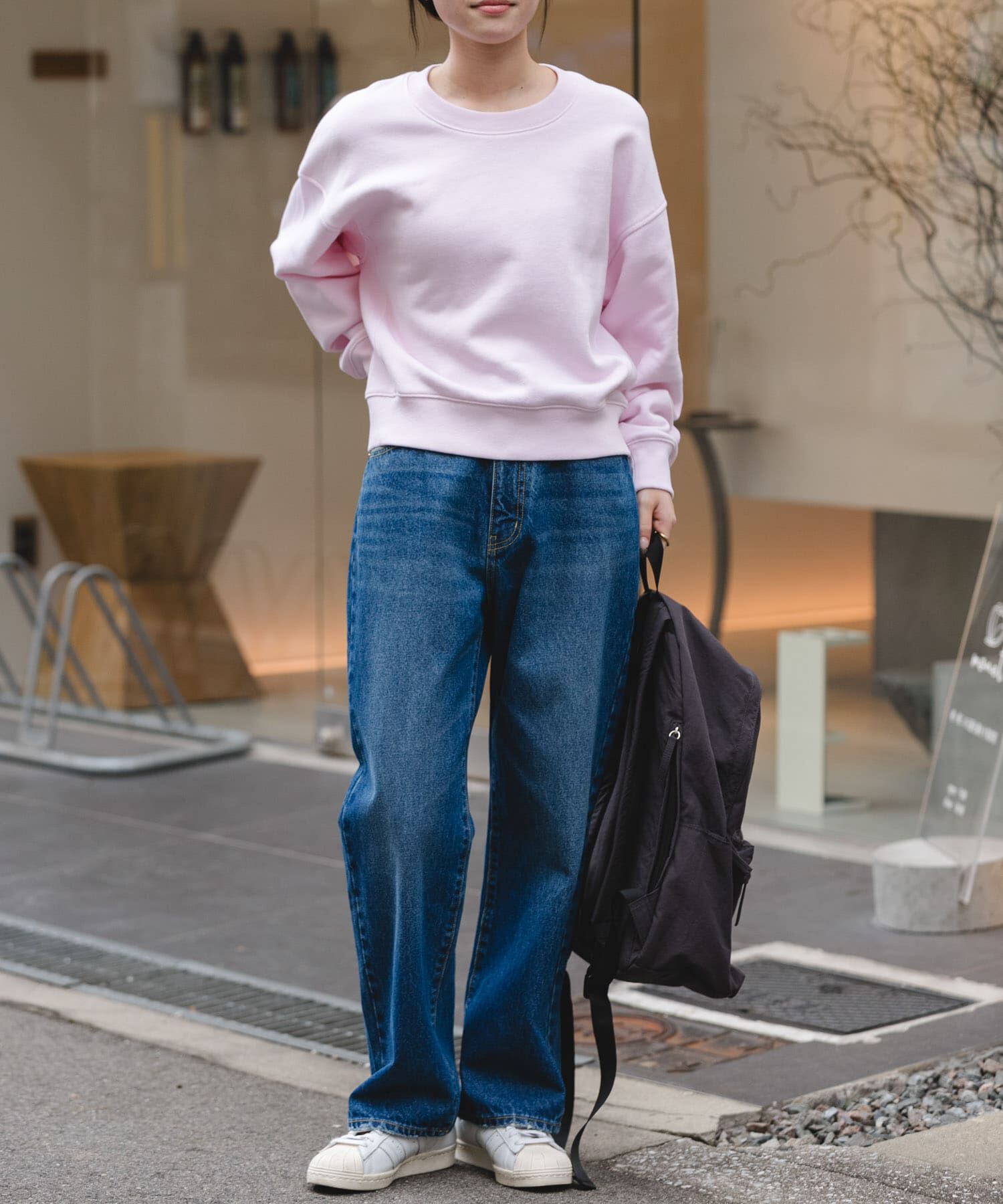 URBAN RESEARCH DOORS「FORK&SPOON　コクーンスウェット」|スウェット・ジャージ|