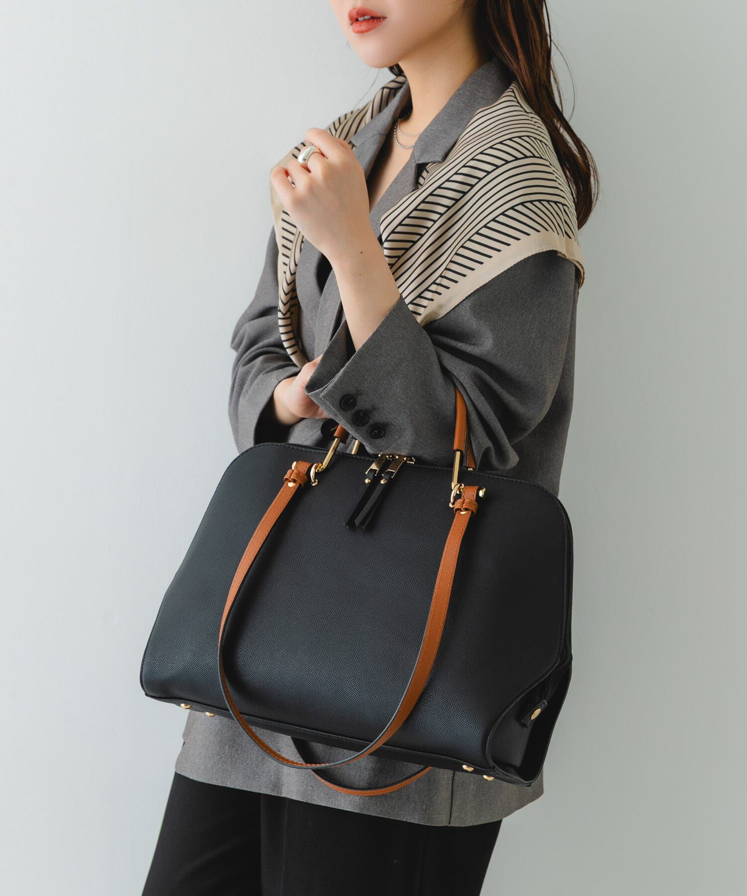 RODE SKO「『インフルエンサーayaさんコラボ』2WAYハンドバッグ」|ハンドバッグ|