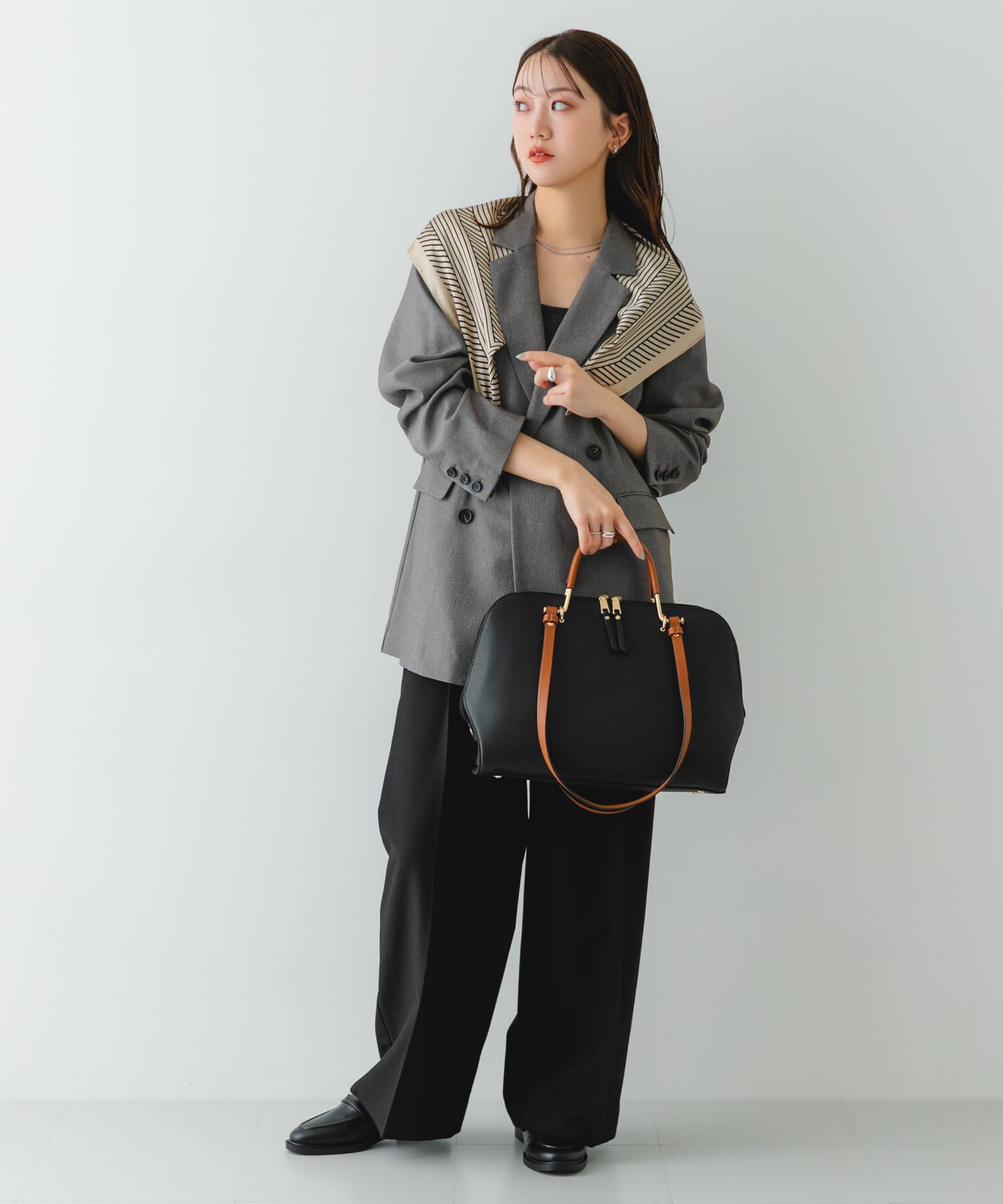 RODE SKO「『インフルエンサーayaさんコラボ』2WAYハンドバッグ」|ハンドバッグ|