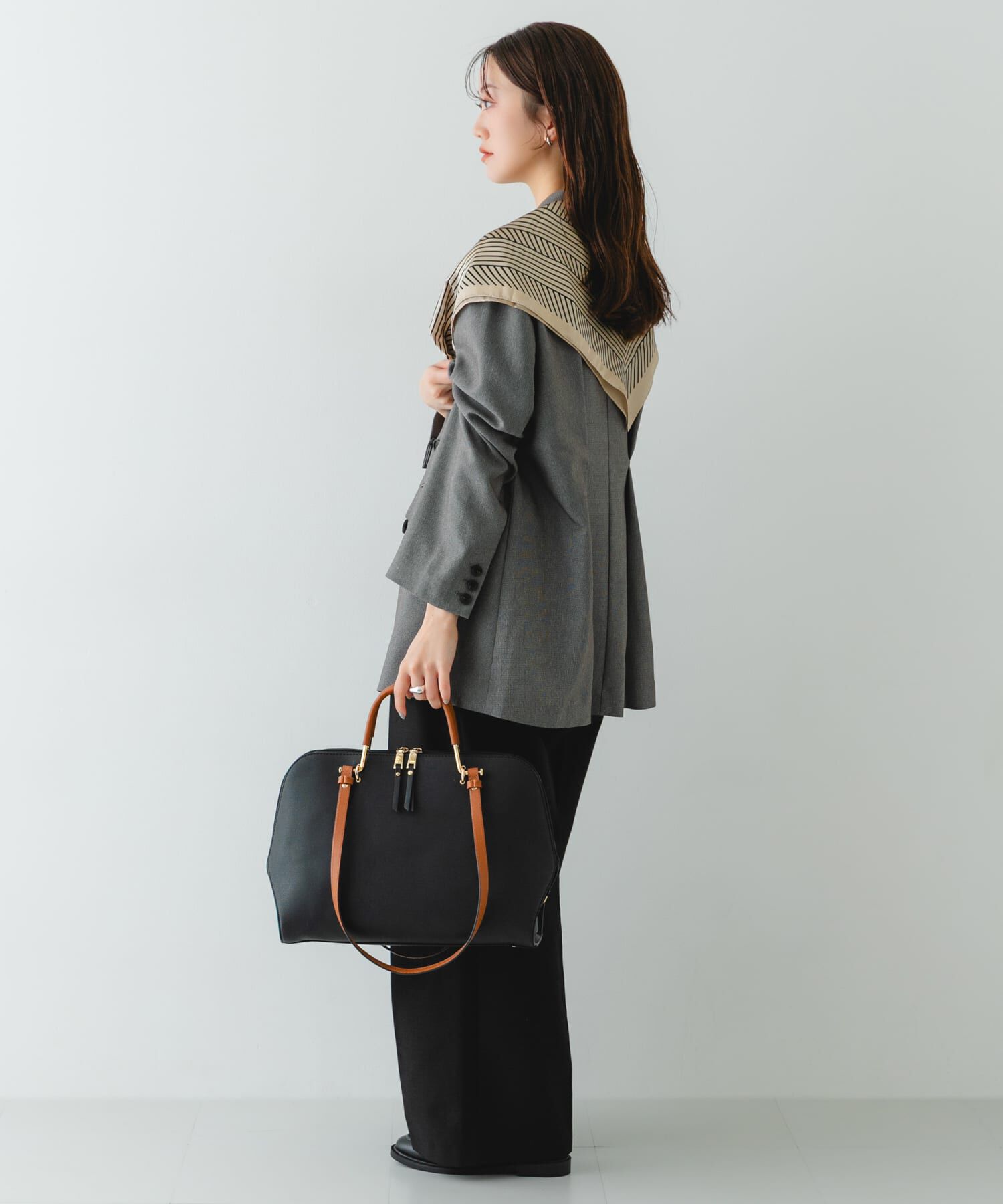 RODE SKO「『インフルエンサーayaさんコラボ』2WAYハンドバッグ」|ハンドバッグ|