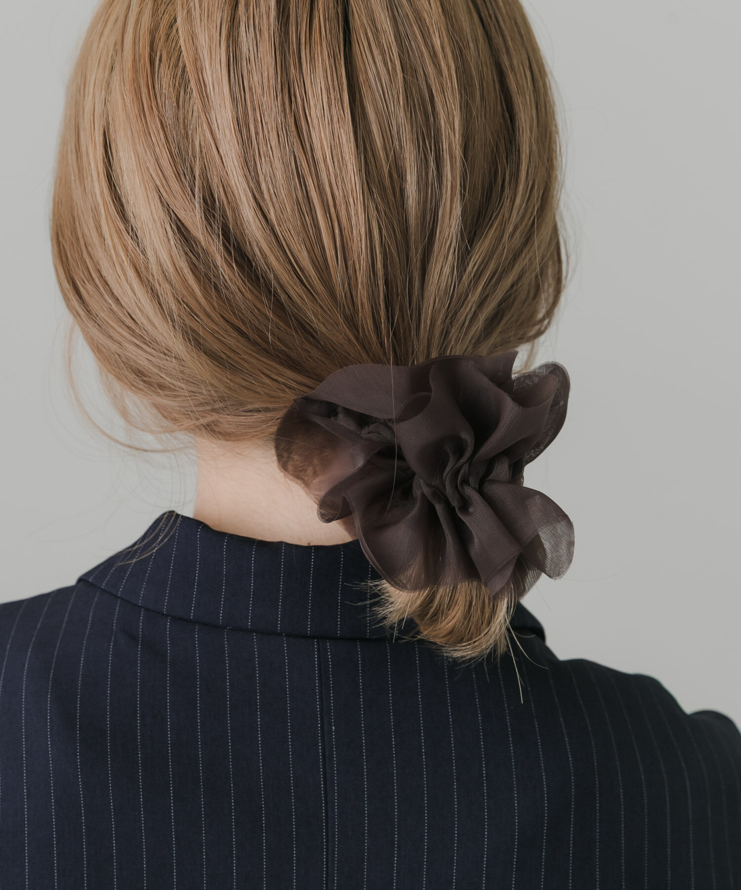 SMELLY「『再入荷』シアーフリルシュシュ」|ヘアゴム・シュシュ|