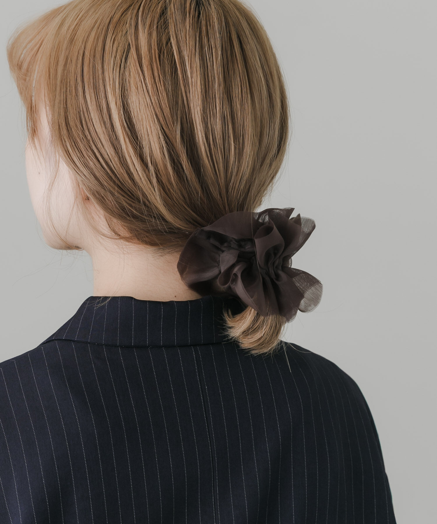 SMELLY「『再入荷』シアーフリルシュシュ」|ヘアゴム・シュシュ|