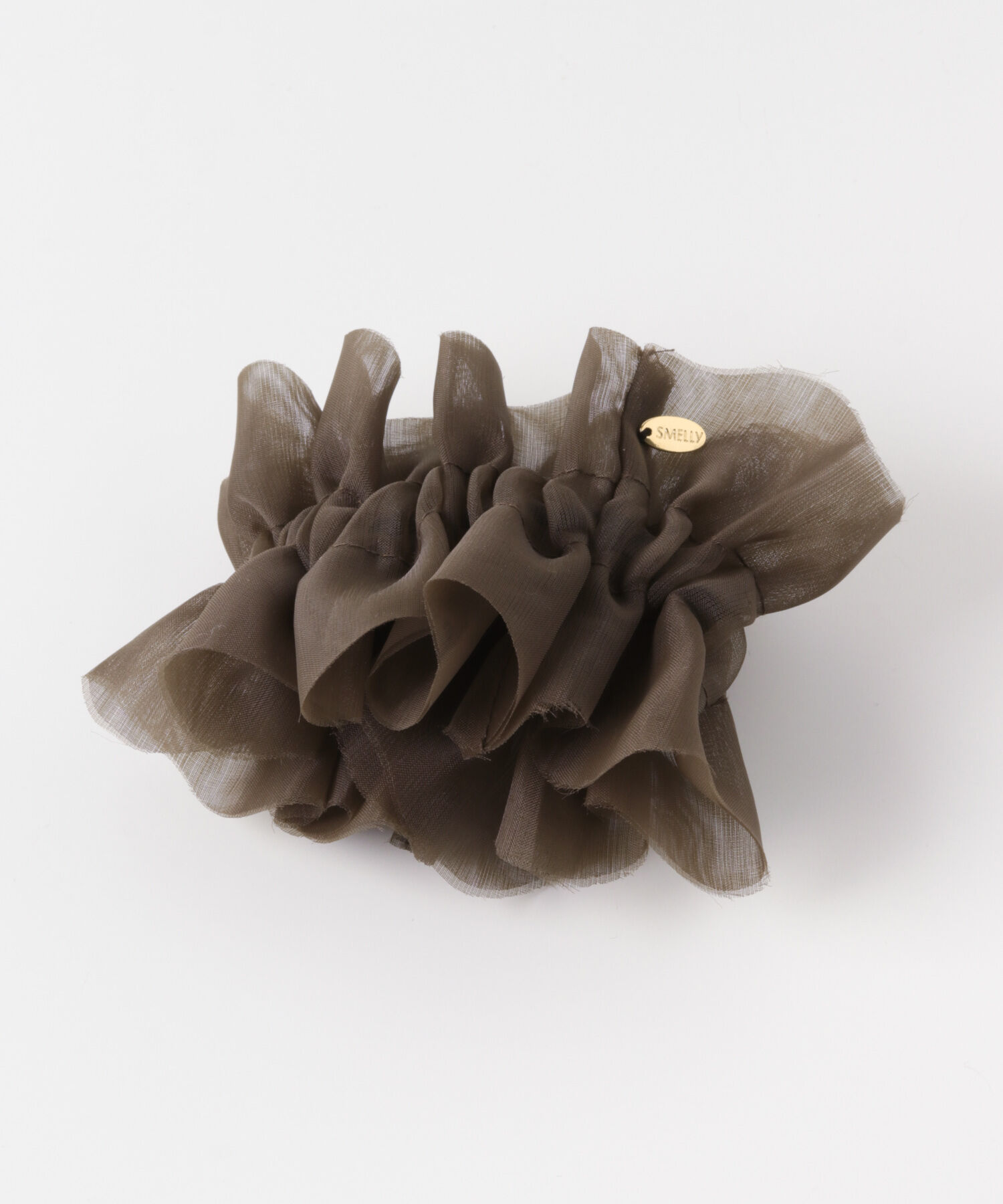 SMELLY「『再入荷』シアーフリルシュシュ」|ヘアゴム・シュシュ|