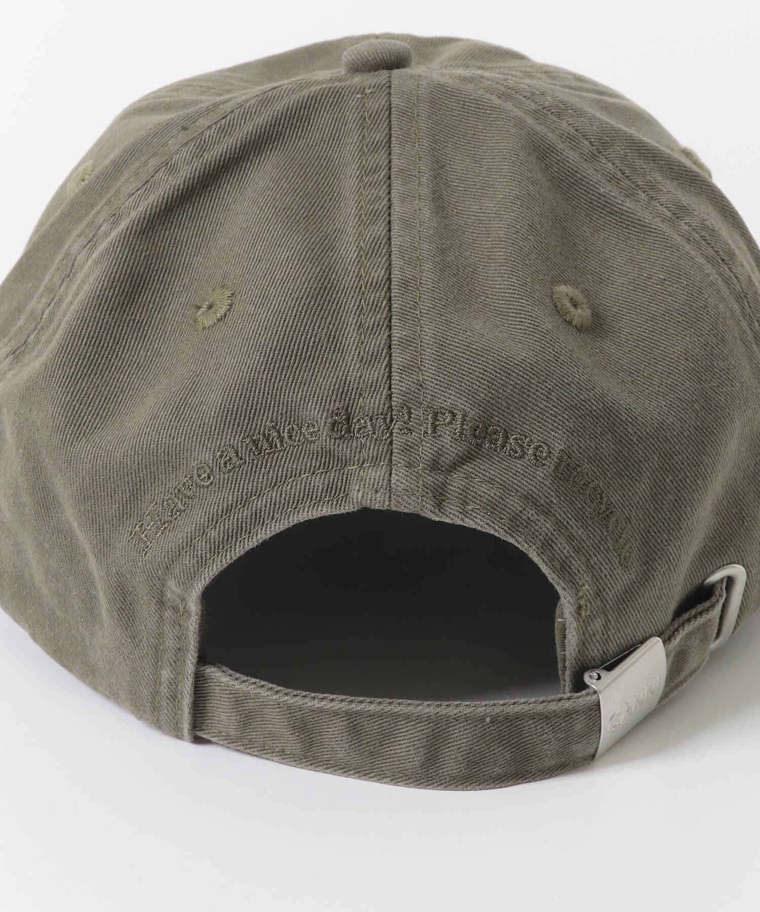 URBAN RESEARCH「GANNI　WASHED COTTON CANVAS CAP」|キャップ・キャスケット|