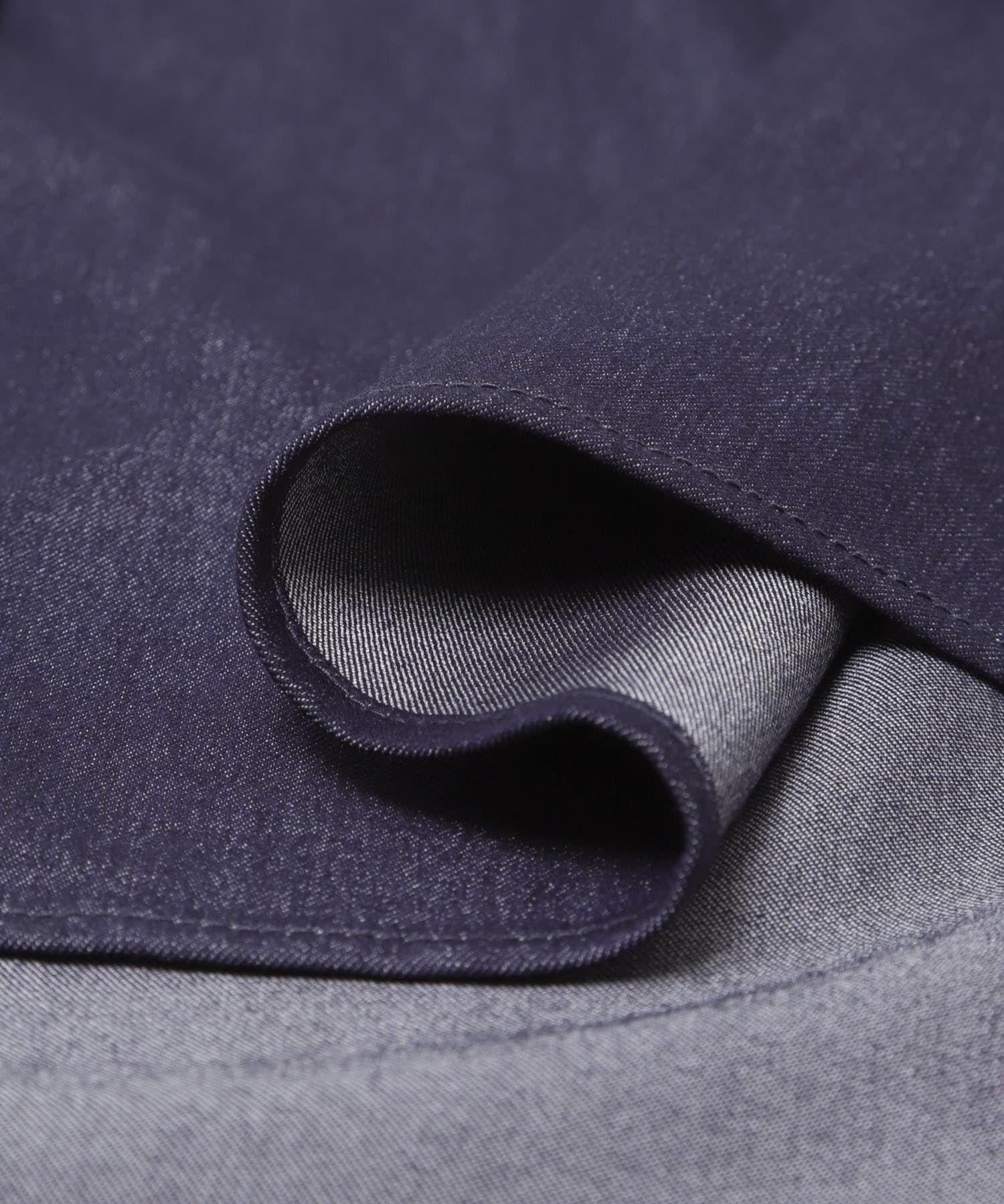 URBAN RESEARCH ROSSO「フリルネックデニムブラウス」|シャツ・ブラウス|