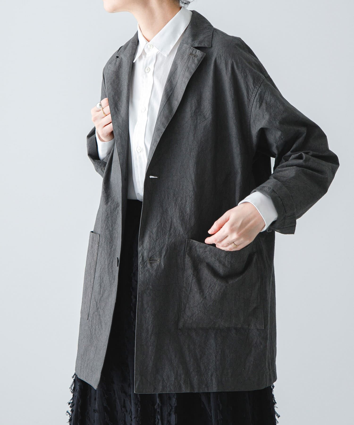 かぐれ「『ユニセックス』コットンテーラードジャケット」|その他|