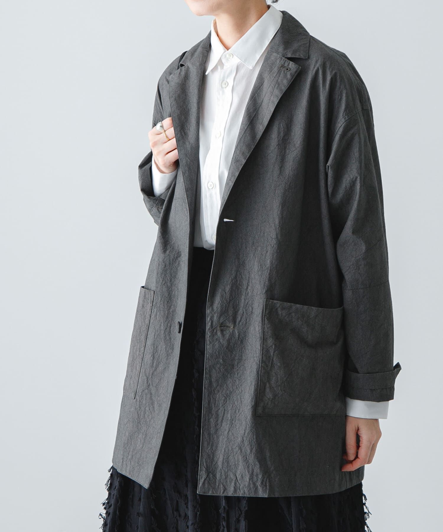 かぐれ「『ユニセックス』コットンテーラードジャケット」|その他|