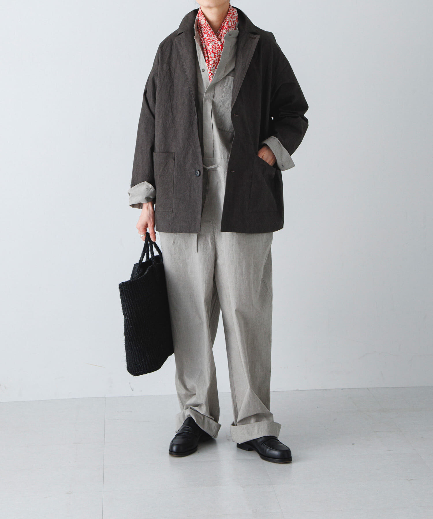 かぐれ「『ユニセックス』コットンテーラードジャケット」|その他|