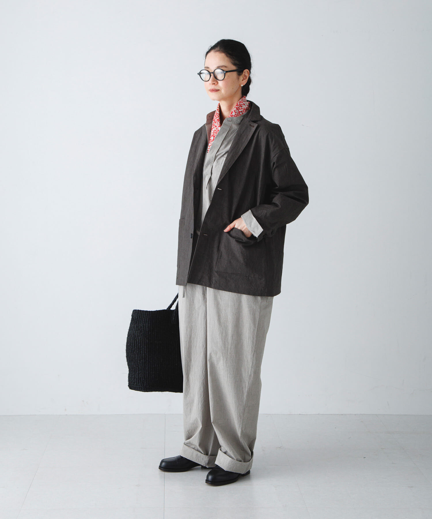 かぐれ「『ユニセックス』コットンテーラードジャケット」|その他|