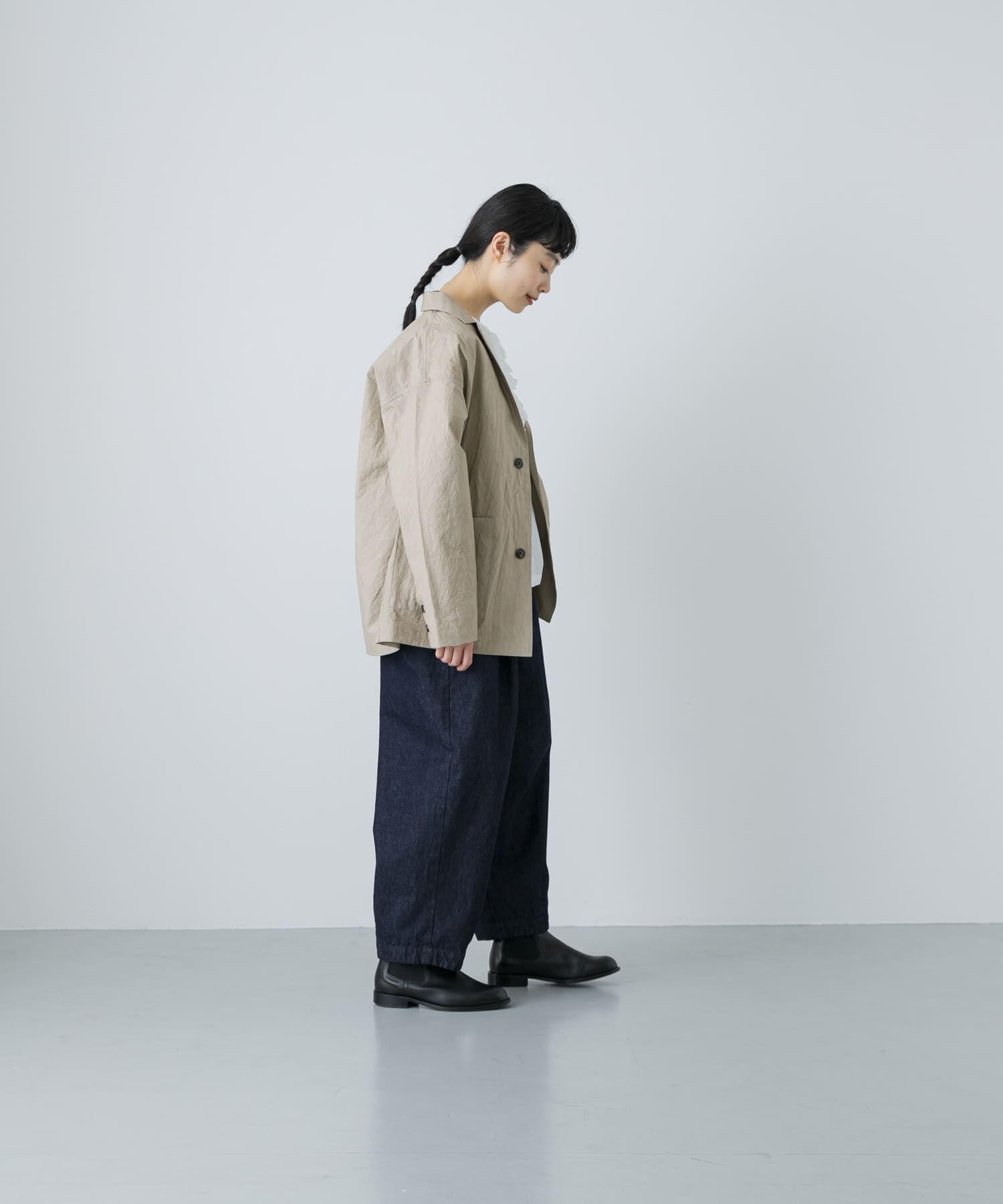 かぐれ「『ユニセックス』コットンテーラードジャケット」|その他|