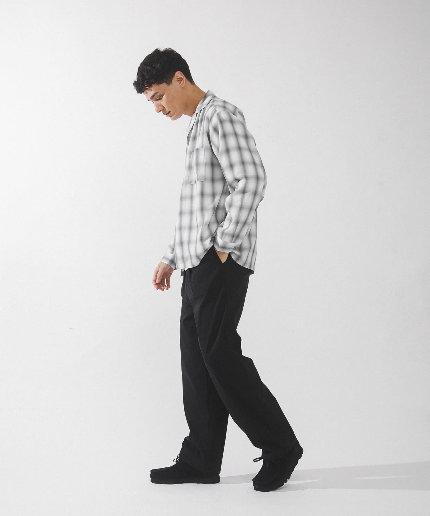 Sonny Label 「オンブレチェックロングスリーブシャツ」|シャツ・ブラウス|