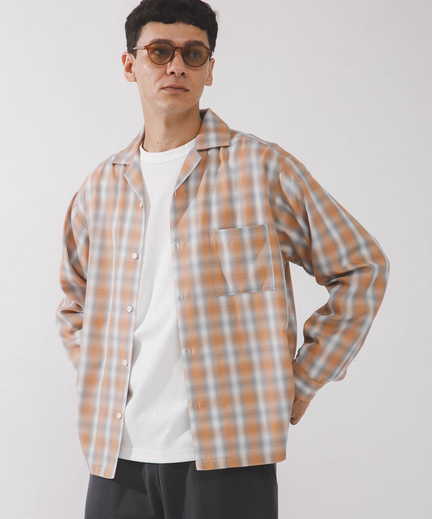 Sonny Label 「オンブレチェックロングスリーブシャツ」|シャツ・ブラウス|