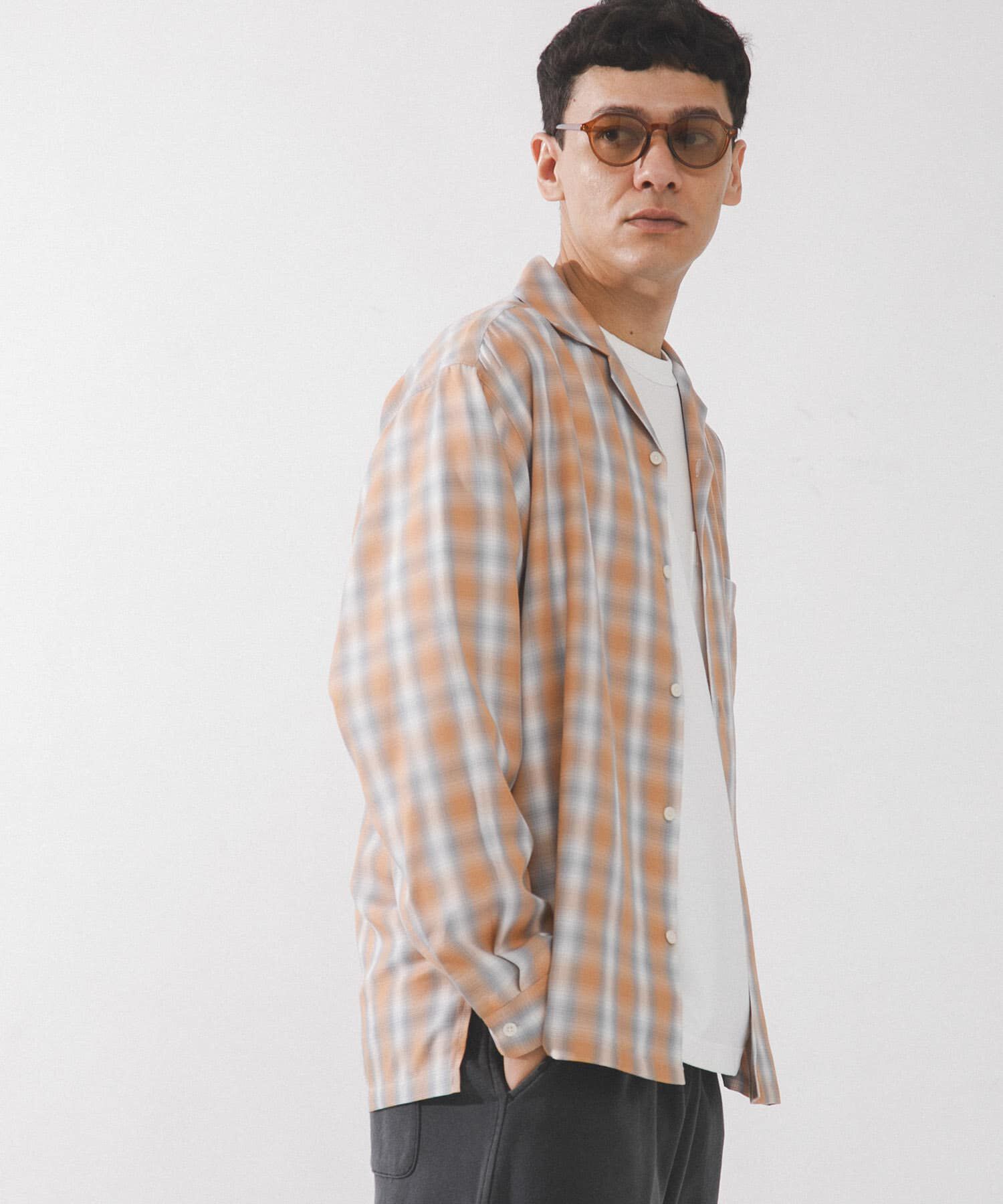 Sonny Label 「オンブレチェックロングスリーブシャツ」|シャツ・ブラウス|