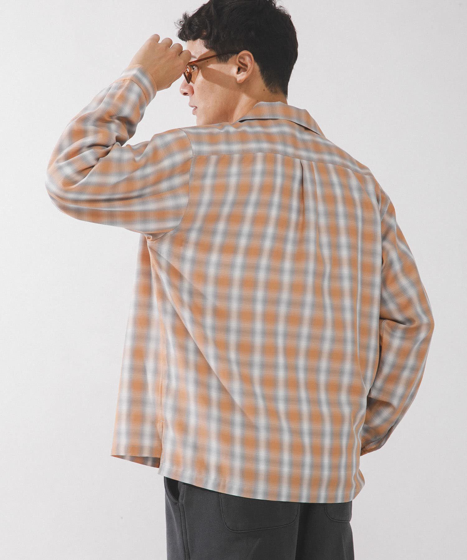 Sonny Label 「オンブレチェックロングスリーブシャツ」|シャツ・ブラウス|