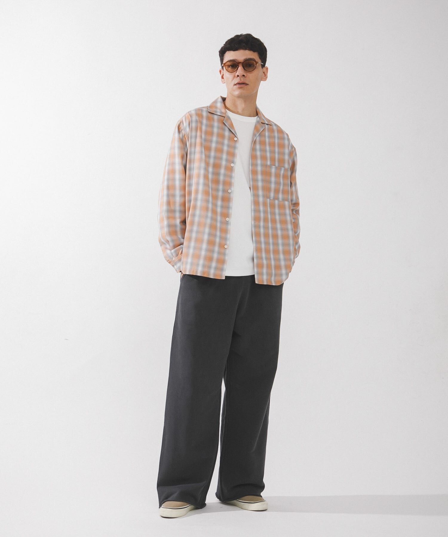 Sonny Label 「オンブレチェックロングスリーブシャツ」|シャツ・ブラウス|