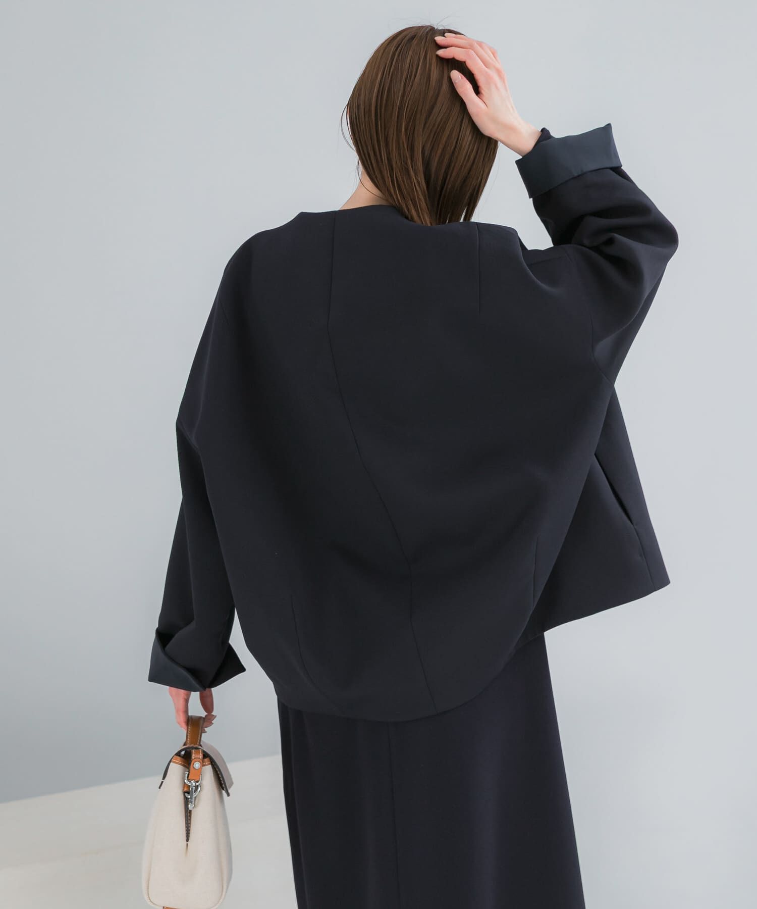 URBAN RESEARCH ROSSO「『一部別注カラー』ELENDEEK　FORM SHORT COAT」|ノーカラージャケット|