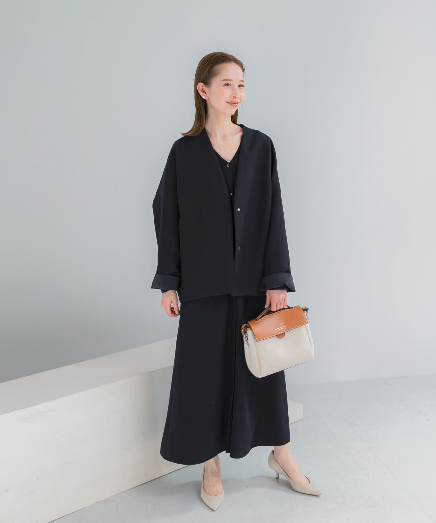 URBAN RESEARCH ROSSO「『一部別注カラー』ELENDEEK　FORM SHORT COAT」|ノーカラージャケット|