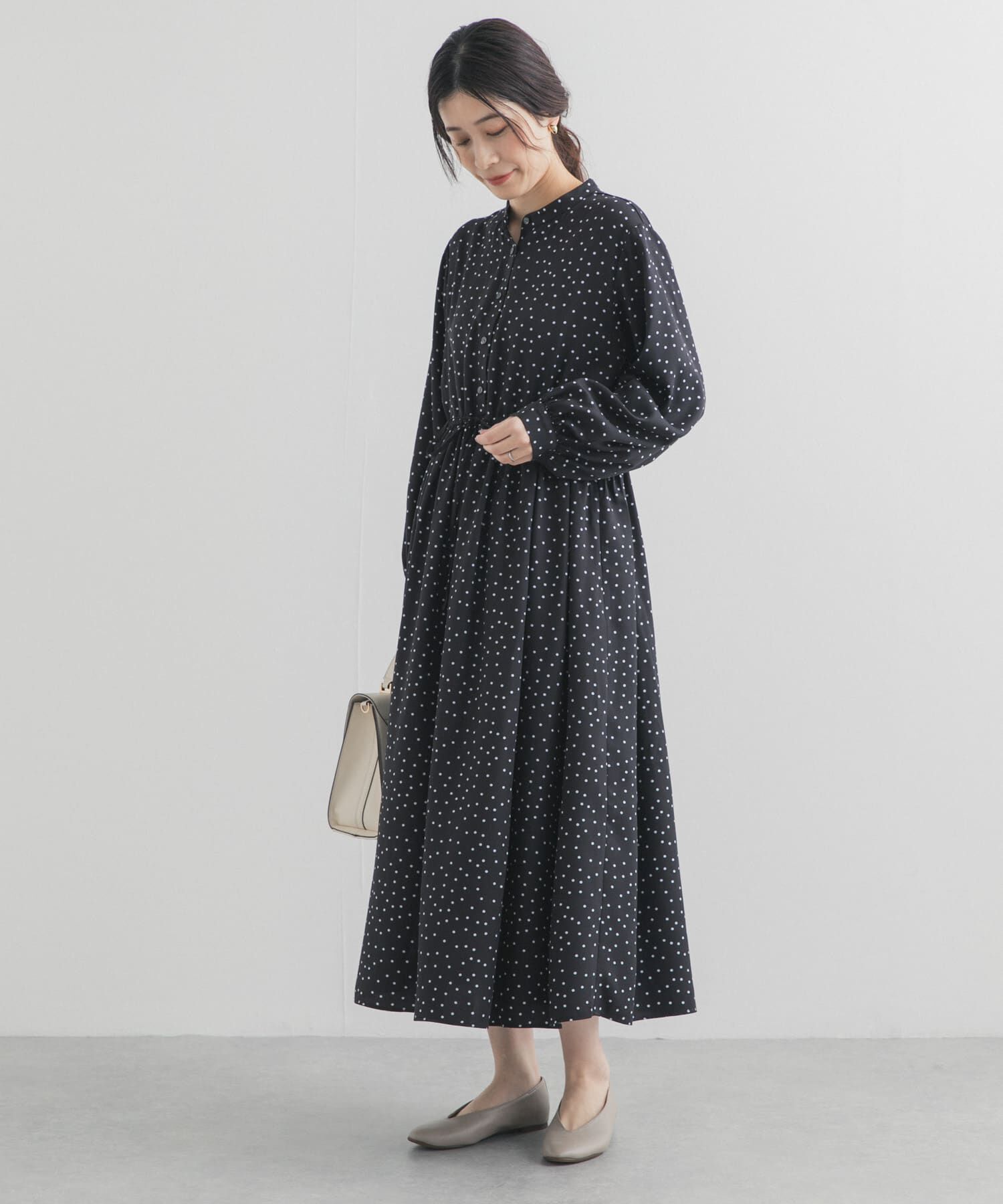URBAN RESEARCH DOORS「ドットプリントワンピース」|ワンピース|