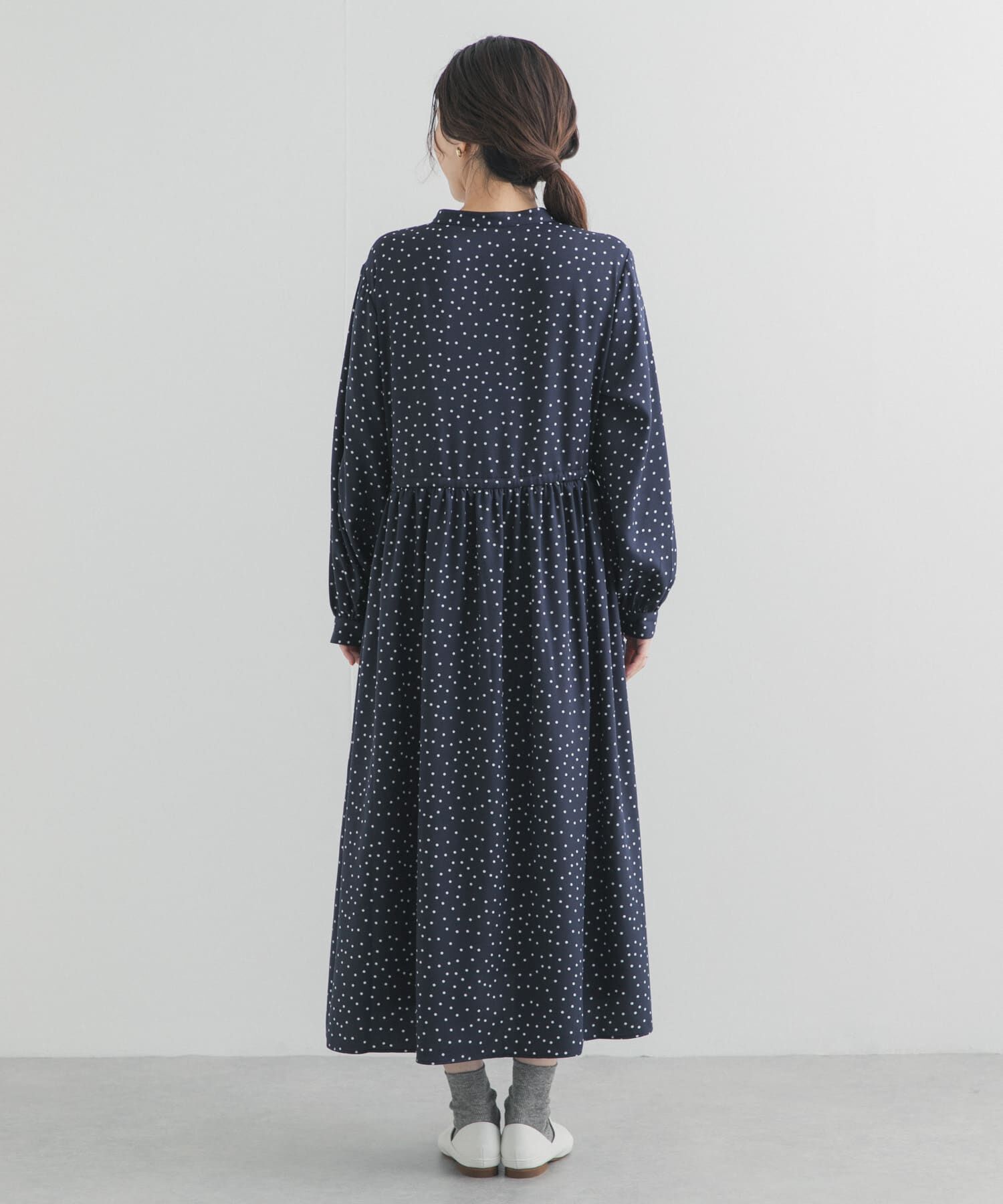 URBAN RESEARCH DOORS「ドットプリントワンピース」|ワンピース|