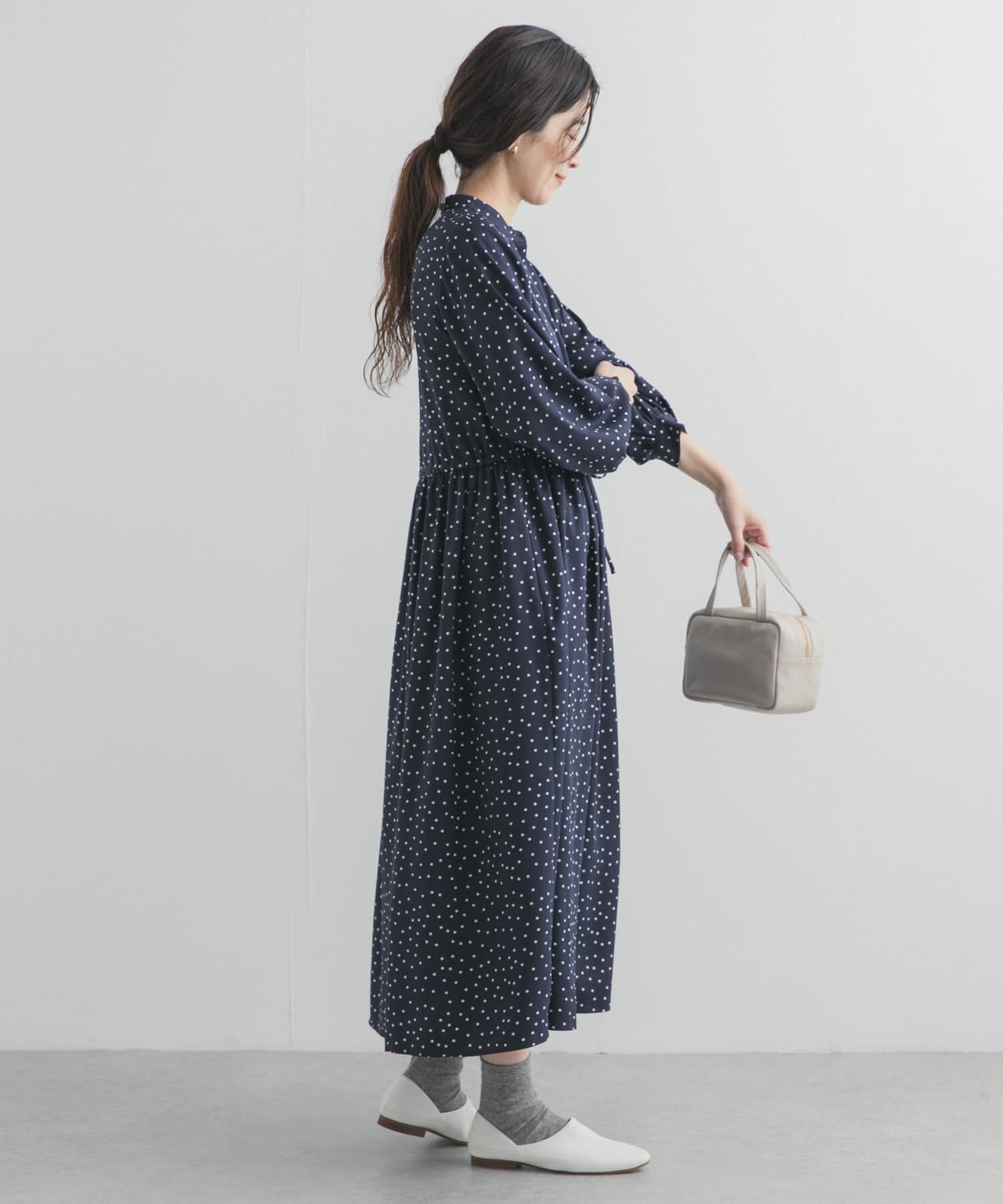 URBAN RESEARCH DOORS「ドットプリントワンピース」|ワンピース|