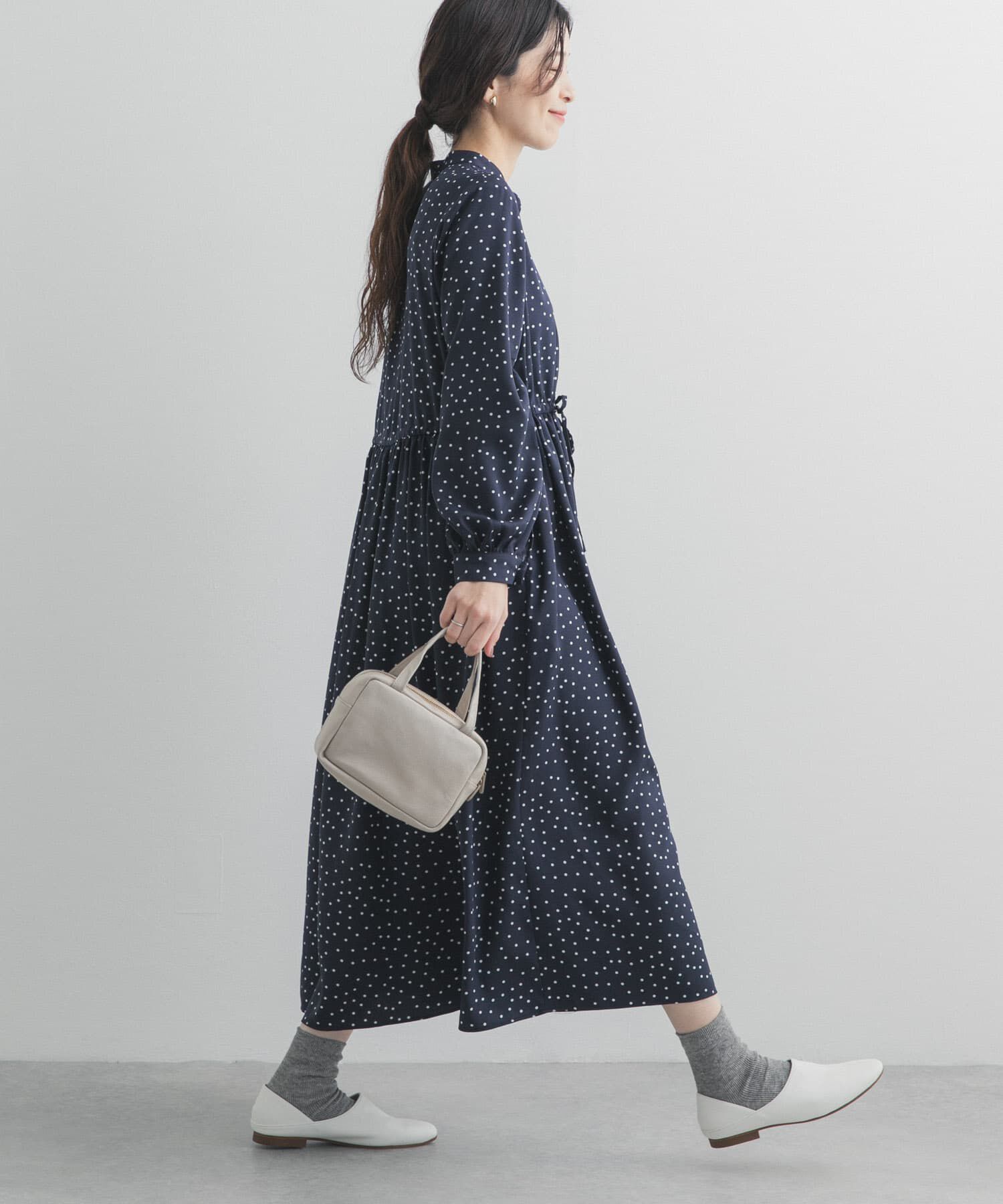 URBAN RESEARCH DOORS「ドットプリントワンピース」|ワンピース|