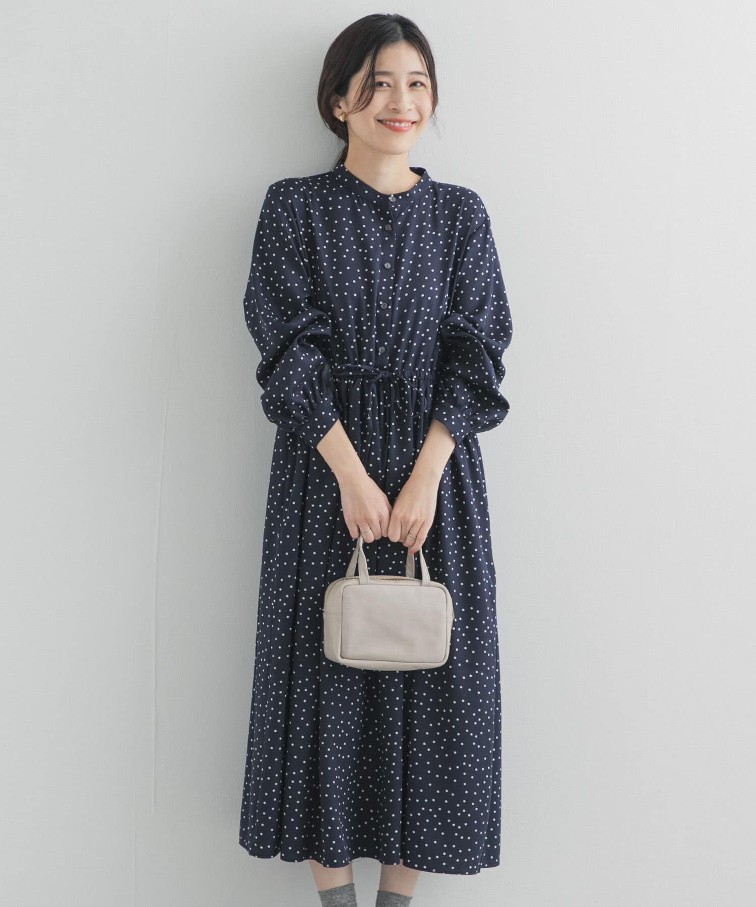 URBAN RESEARCH DOORS「ドットプリントワンピース」|ワンピース|