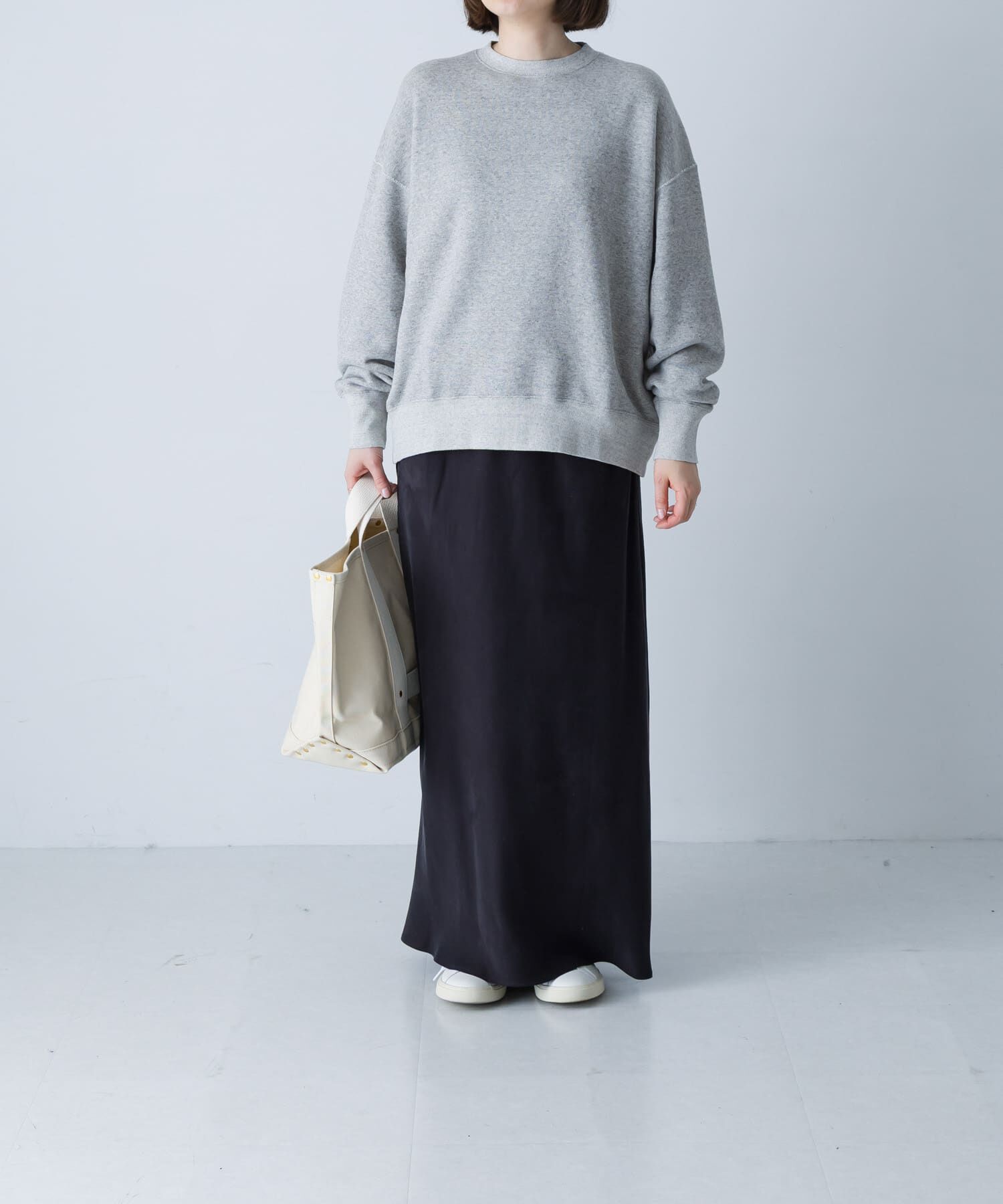 かぐれ「『2サイズ展開』コットンリヨセルスウェットプルオーバー」|スウェット・ジャージ|