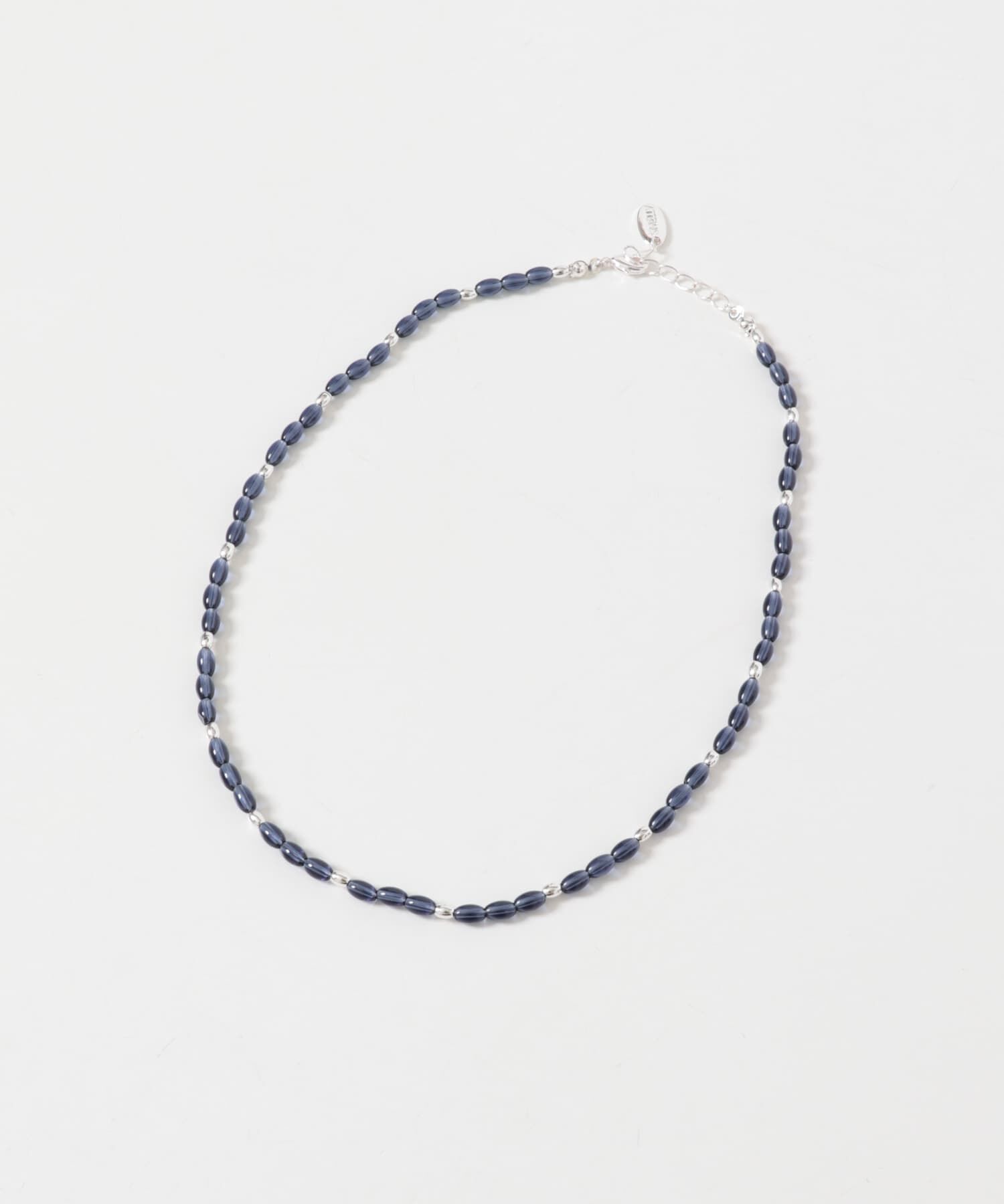 SMELLY「クリアカラーオーバルビーズネックレス」|ネックレス|