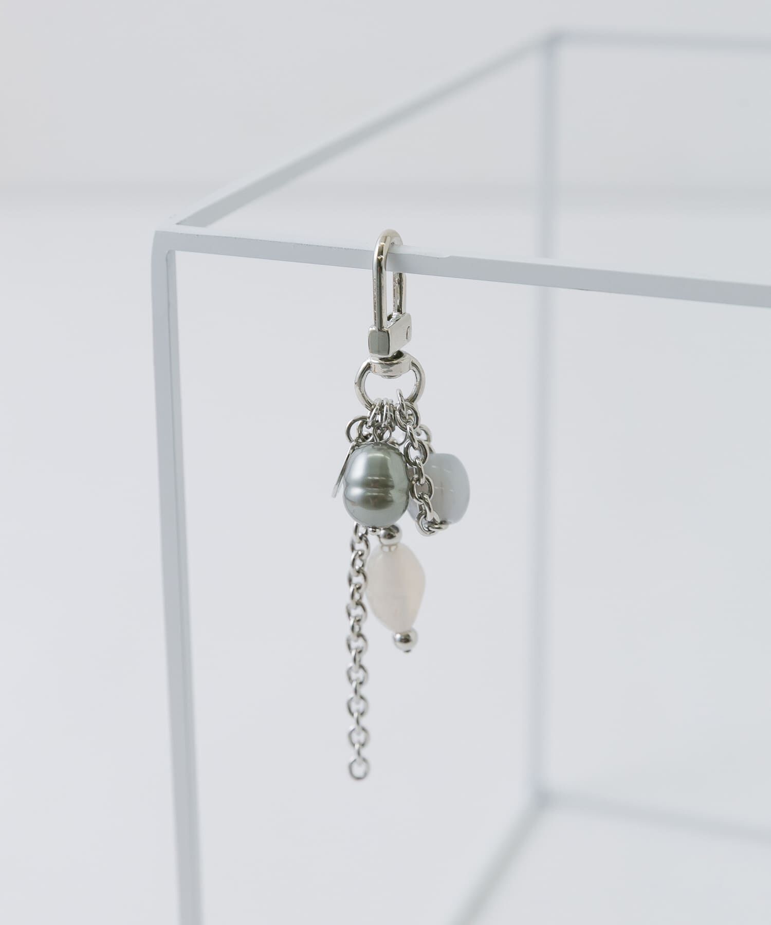 SMELLY「アソートモチーフミニキーチェーン」|チャーム・キーホルダー|グレー系その他