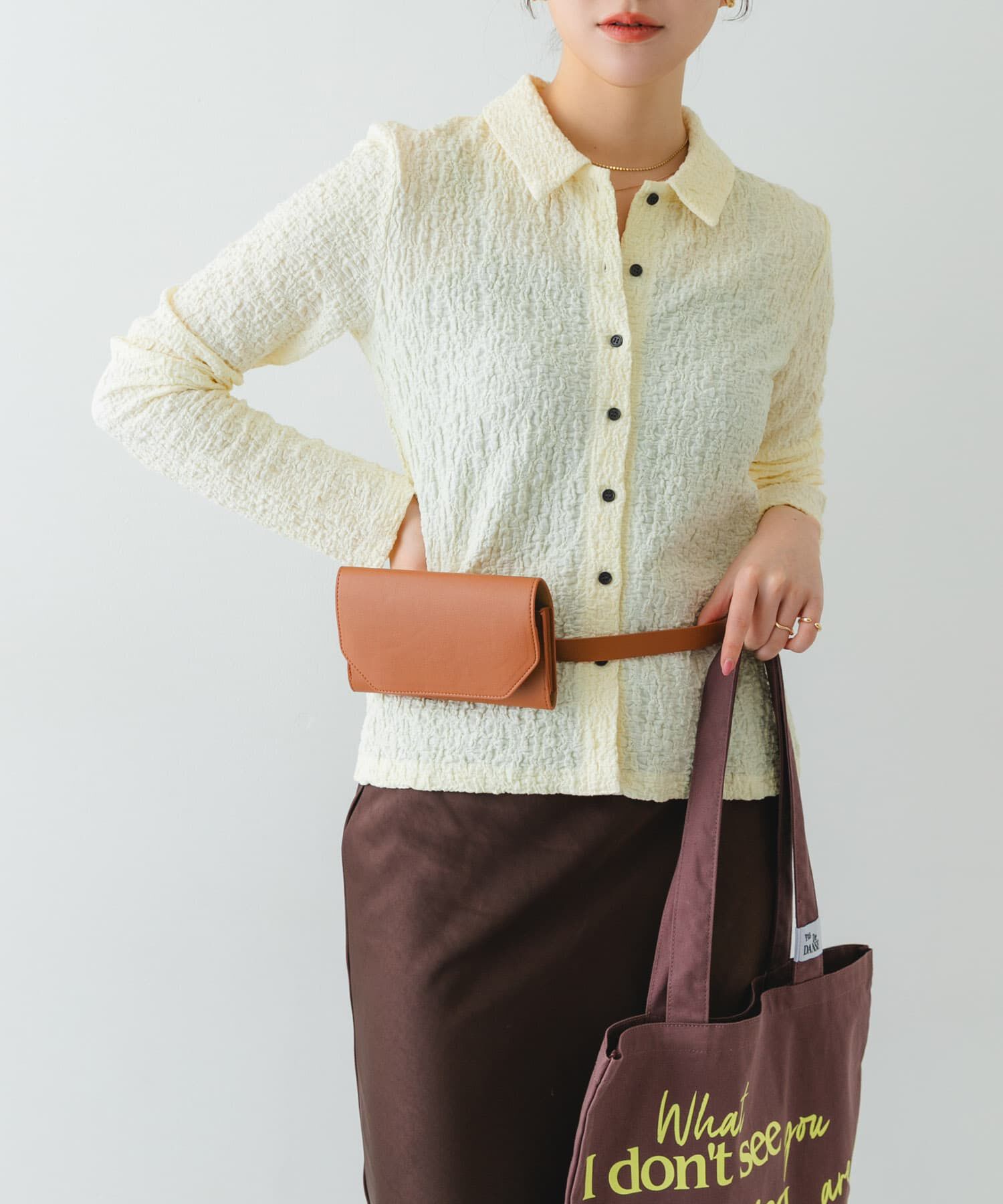 RODE SKO「『MADE IN JAPAN』 ウエストポーチベルトバッグ」|ポーチ|キャメル