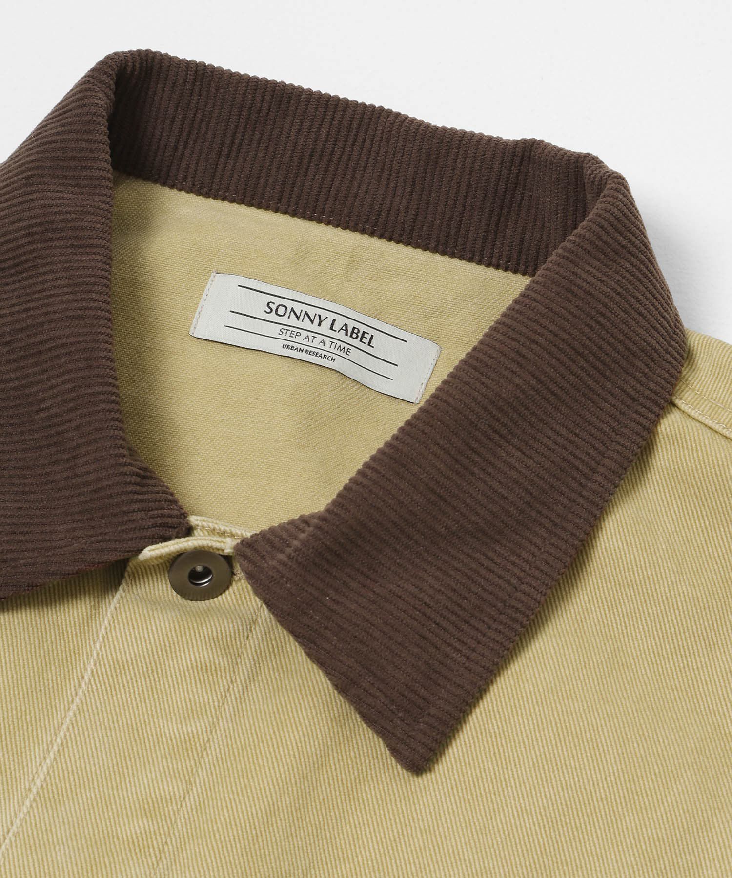 Sonny Label 「ウォッシュドツイル襟切替ジャケット」|ブルゾン・スタジャン|