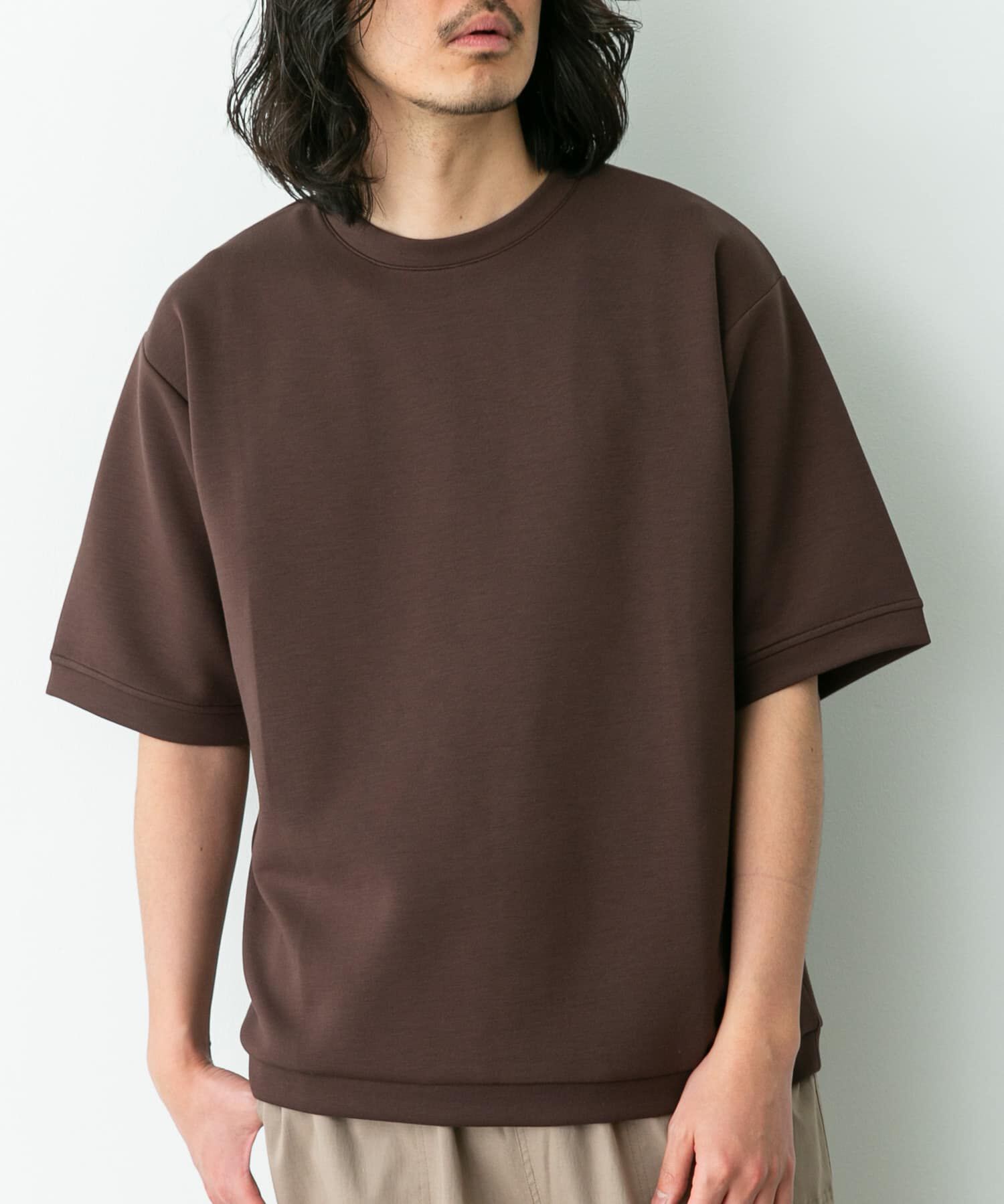 Sonny Label 「シルキーダンボールニットTシャツ」|Tシャツ・カットソー|