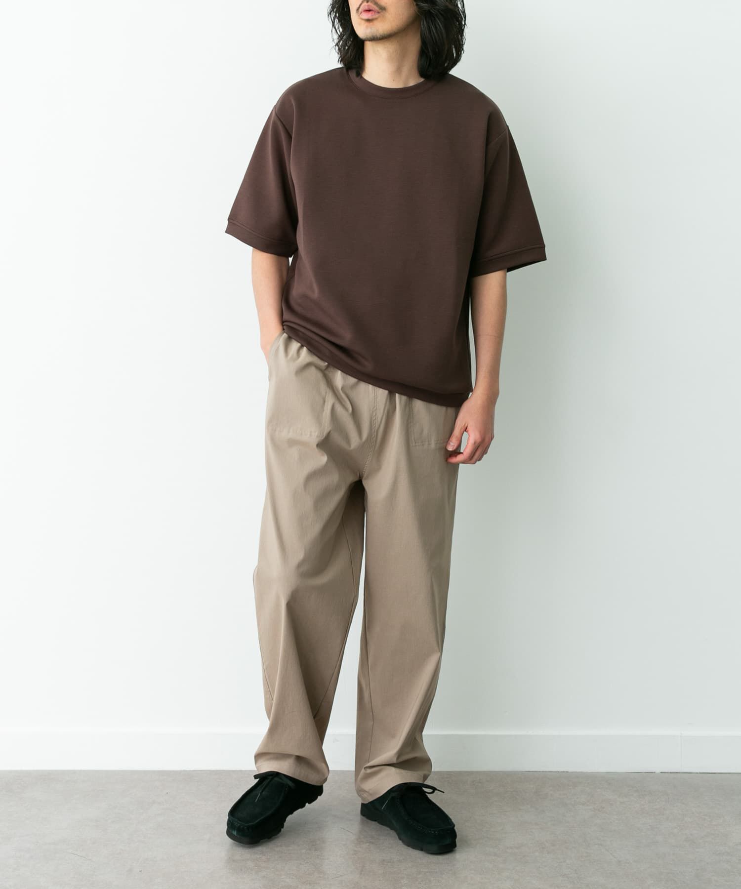 Sonny Label 「シルキーダンボールニットTシャツ」|Tシャツ・カットソー|