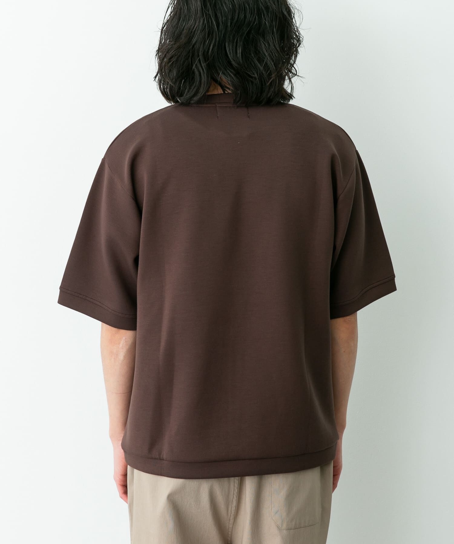 Sonny Label 「シルキーダンボールニットTシャツ」|Tシャツ・カットソー|