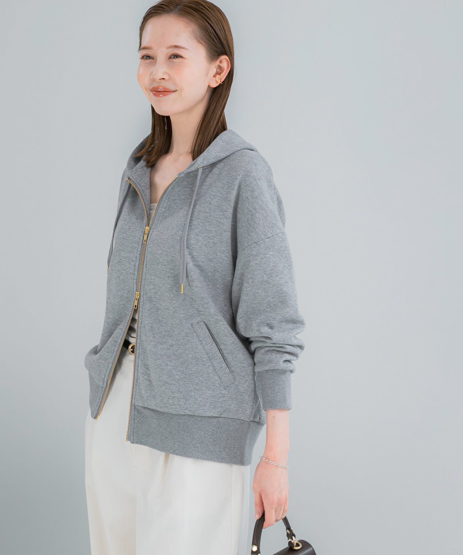 URBAN RESEARCH ROSSO「『WEB限定』『UR TECH』オーバーZIPパーカー」|パーカー|