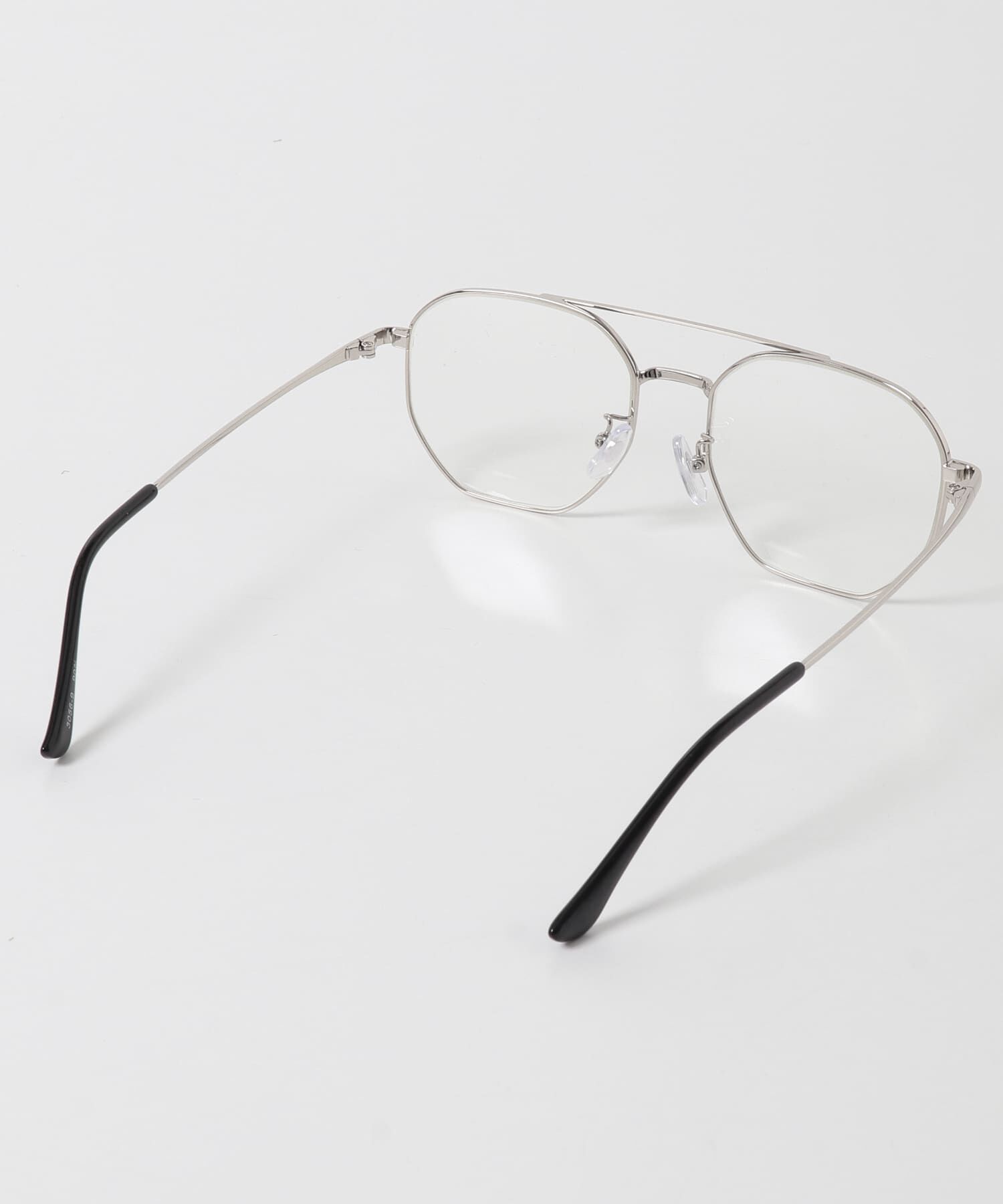 SMELLY「ダブルブリッジダテメガネ」|メガネ|