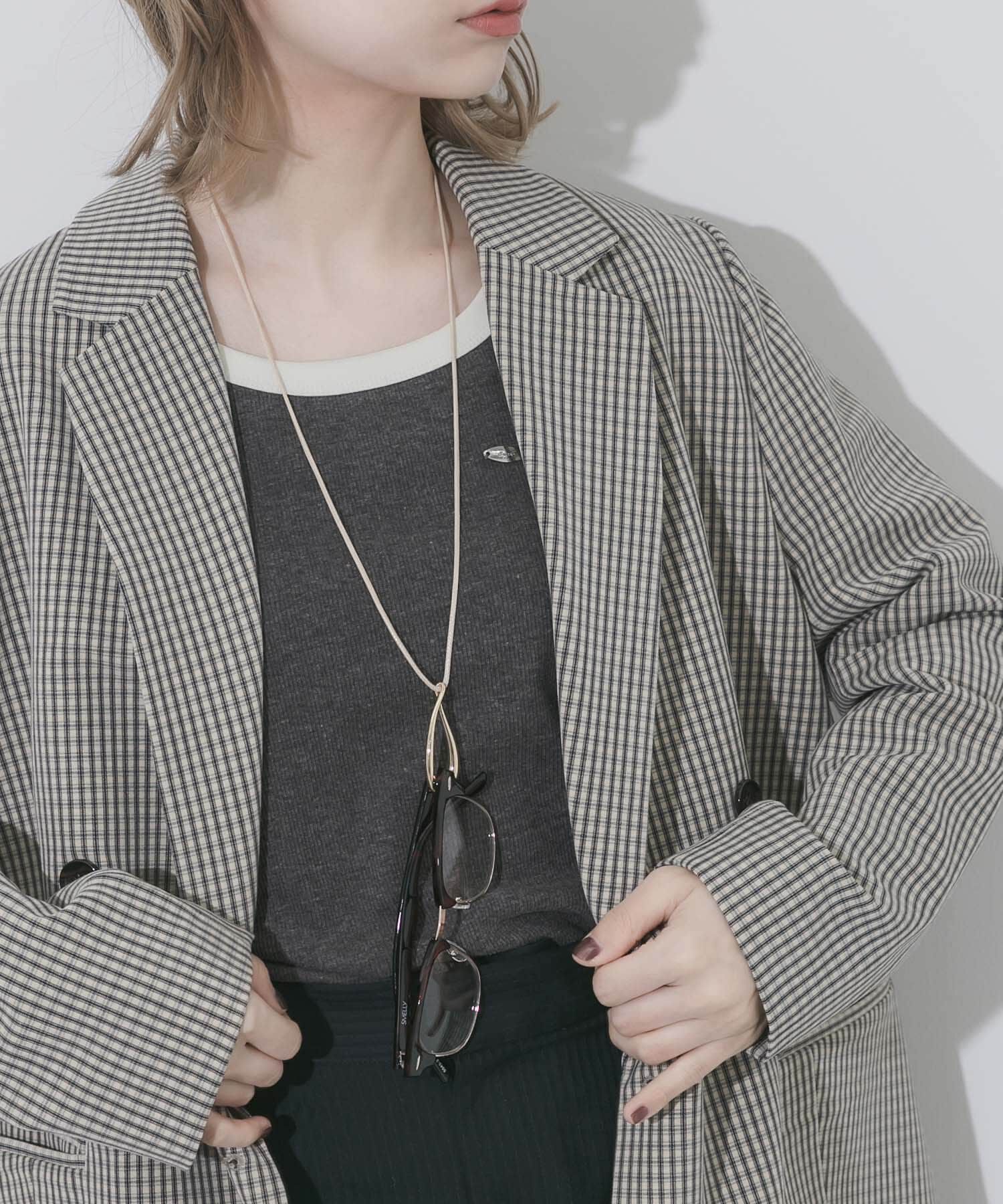 SMELLY「ニュアンスメタルメガネホルダー」|メガネ|