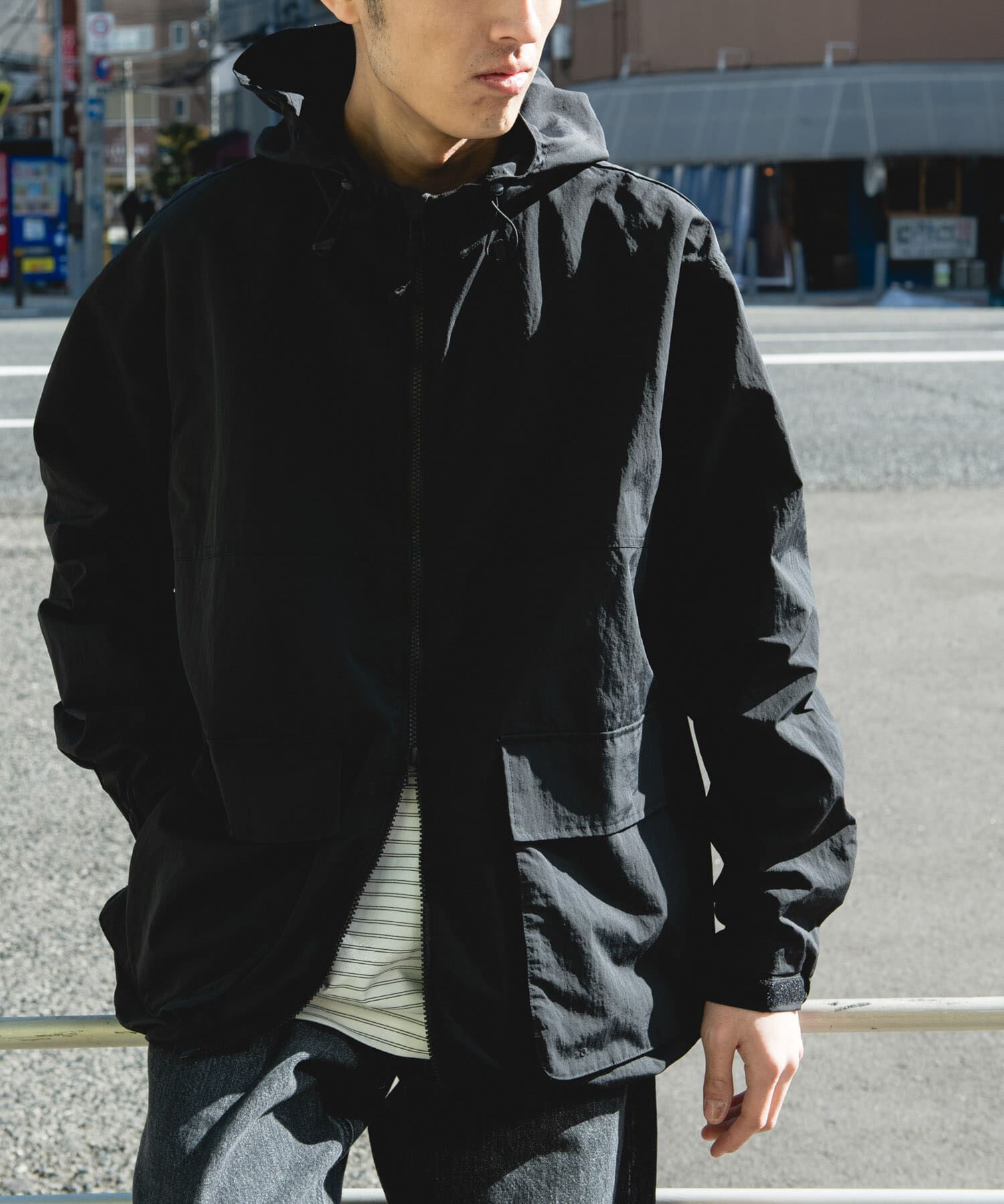 URBAN RESEARCH DOORS「『別注』Snow Peak Apparel&times;DOORS　NYLON WASHER PARKA」|アウトドア|