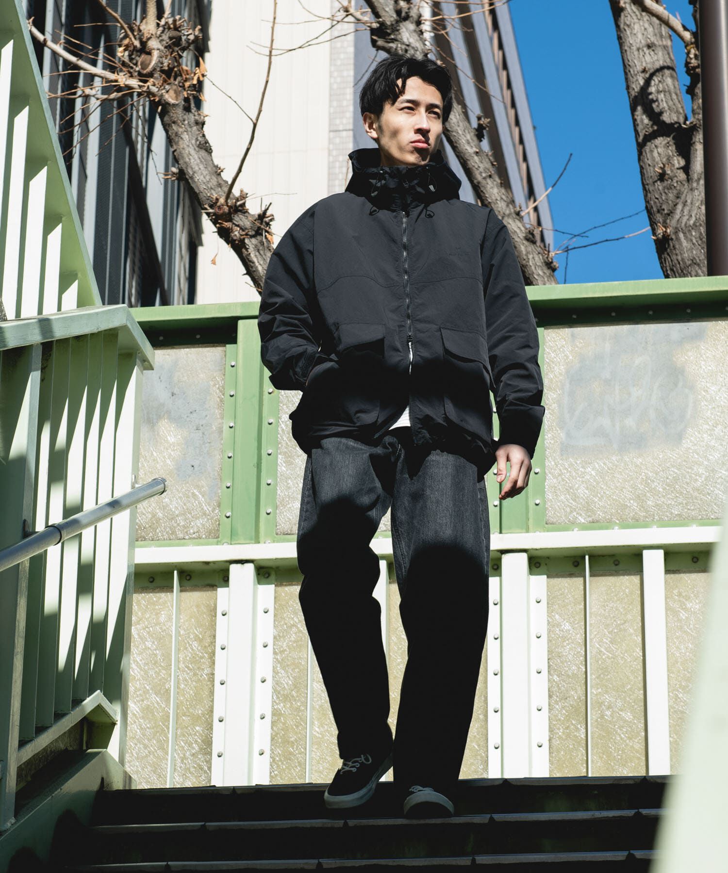 URBAN RESEARCH DOORS「『別注』Snow Peak Apparel&times;DOORS　NYLON WASHER PARKA」|アウトドア|