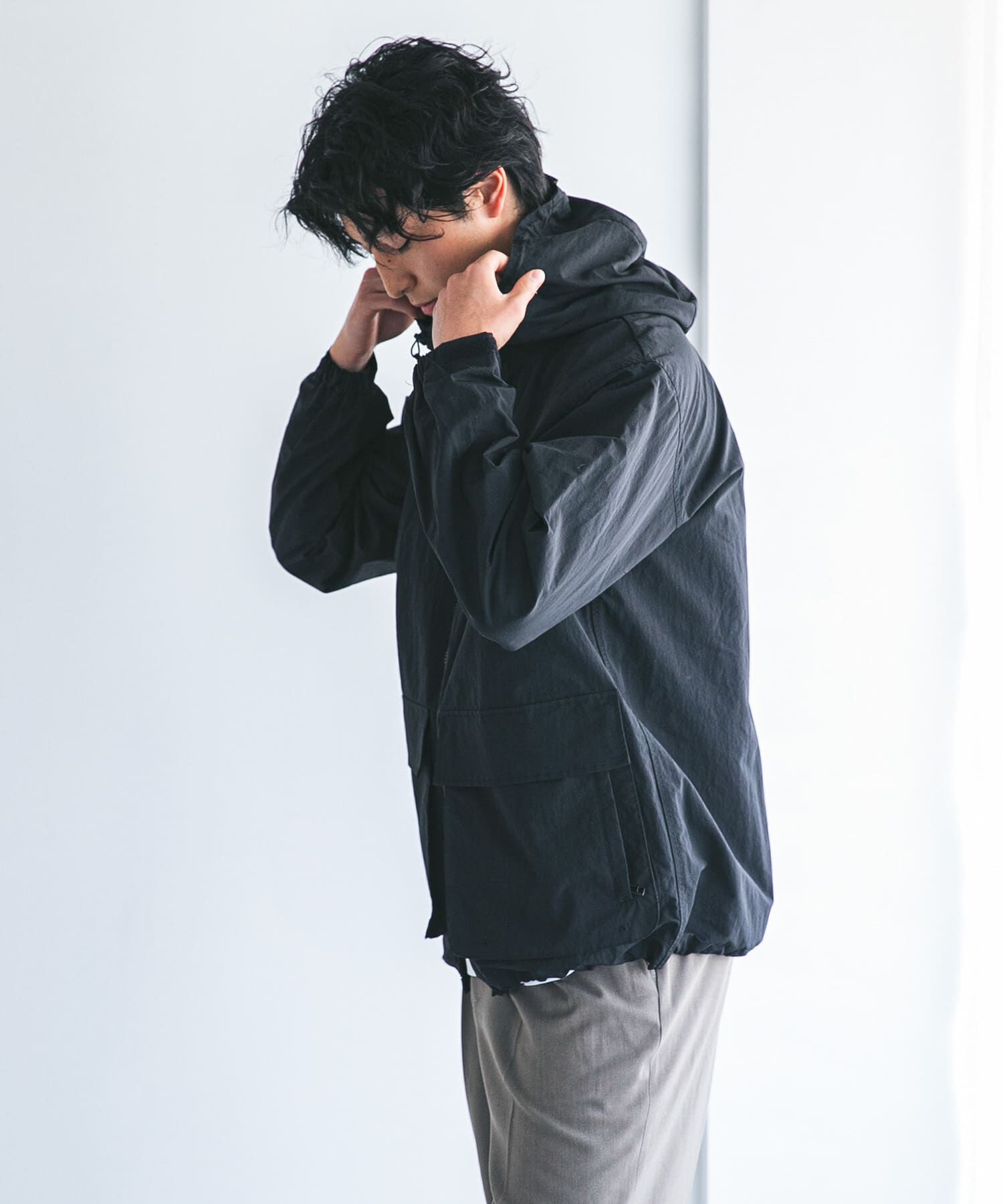 URBAN RESEARCH DOORS「『別注』Snow Peak Apparel&times;DOORS　NYLON WASHER PARKA」|アウトドア|