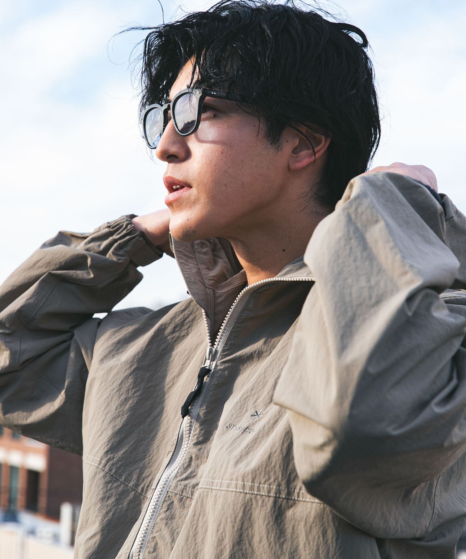 URBAN RESEARCH DOORS「『別注』Snow Peak Apparel&times;DOORS　NYLON WASHER PARKA」|アウトドア|