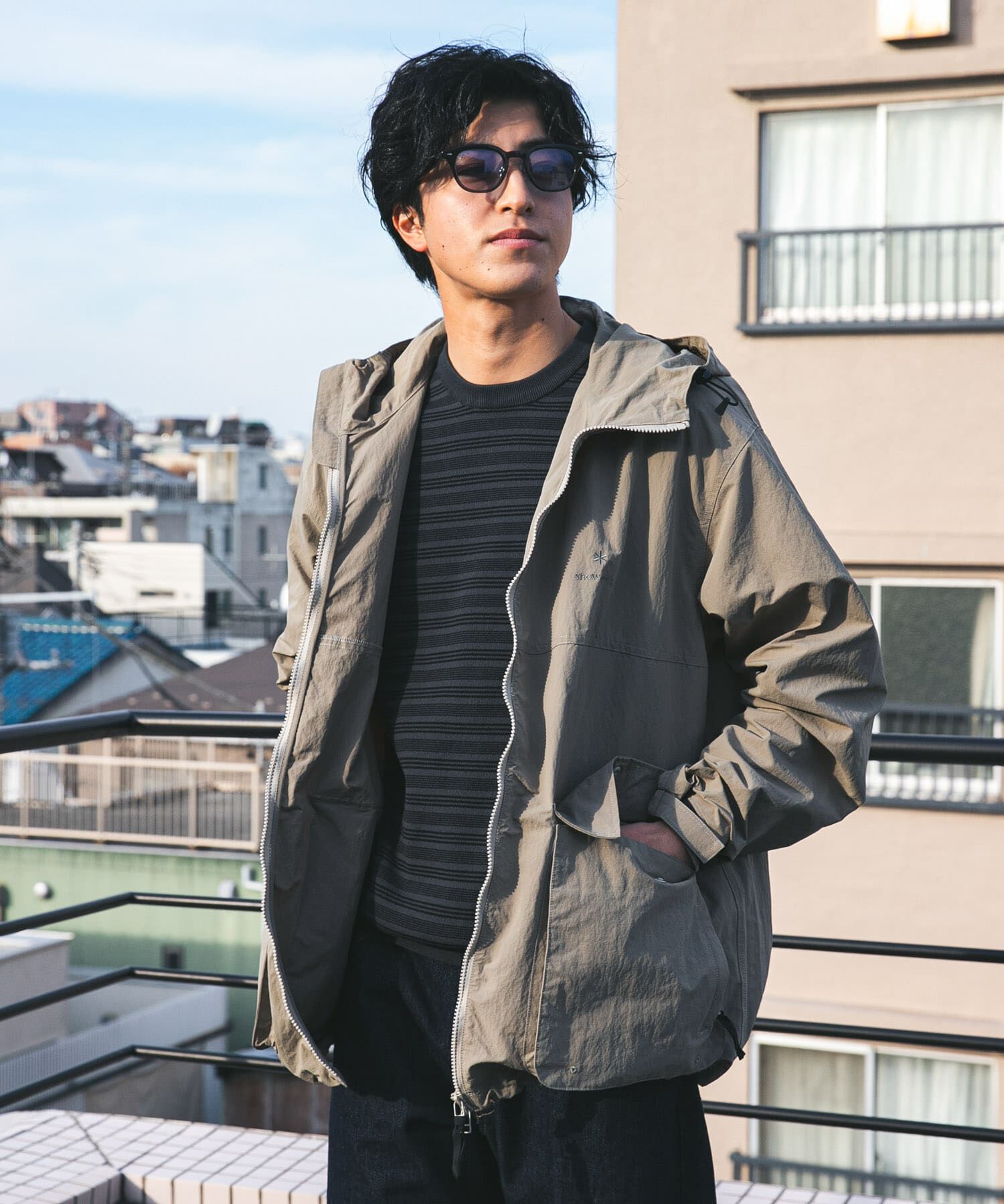 URBAN RESEARCH DOORS「『別注』Snow Peak Apparel&times;DOORS　NYLON WASHER PARKA」|アウトドア|