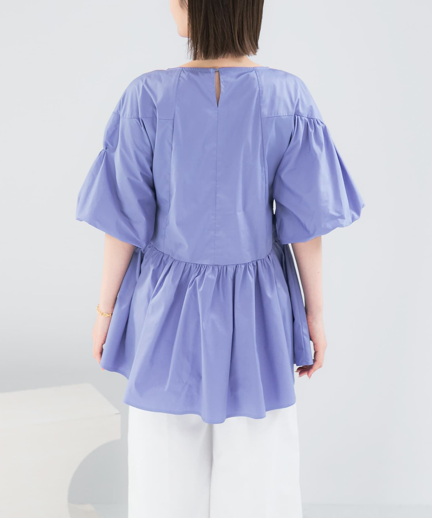 URBAN RESEARCH ROSSO「『別注』ELENDEEK&times;ROSSO　GATHER BLOUSE」|シャツ・ブラウス|