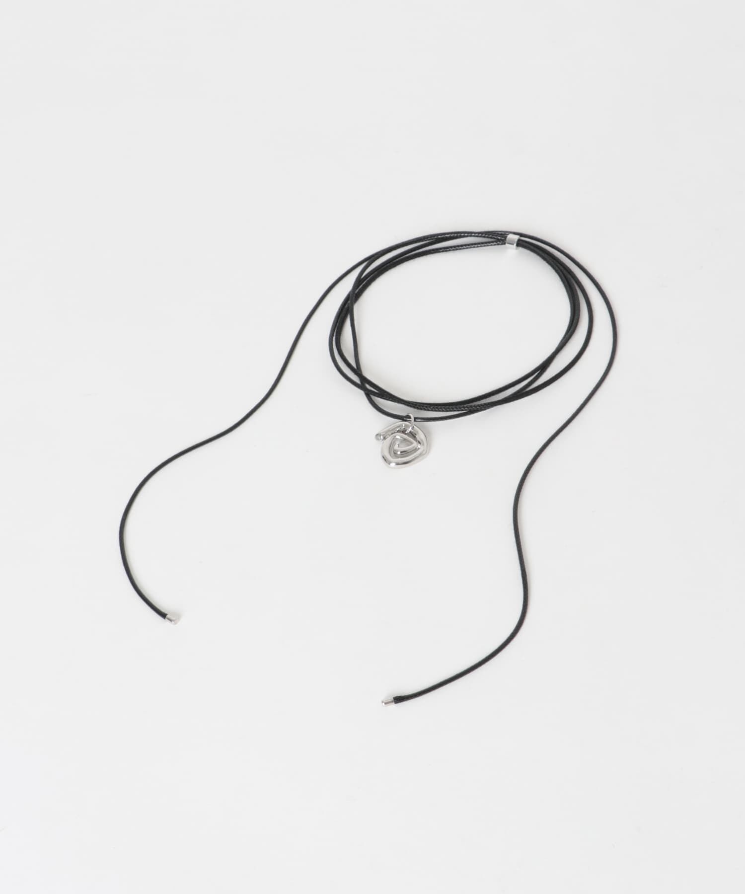 SMELLY「グルグルトップロングコードチョーカー」|ネックレス|
