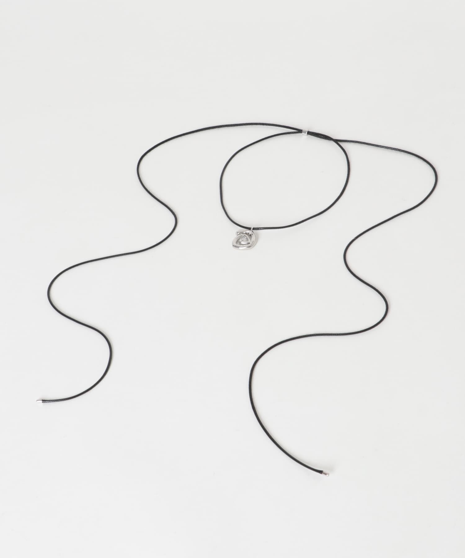 SMELLY「グルグルトップロングコードチョーカー」|ネックレス|