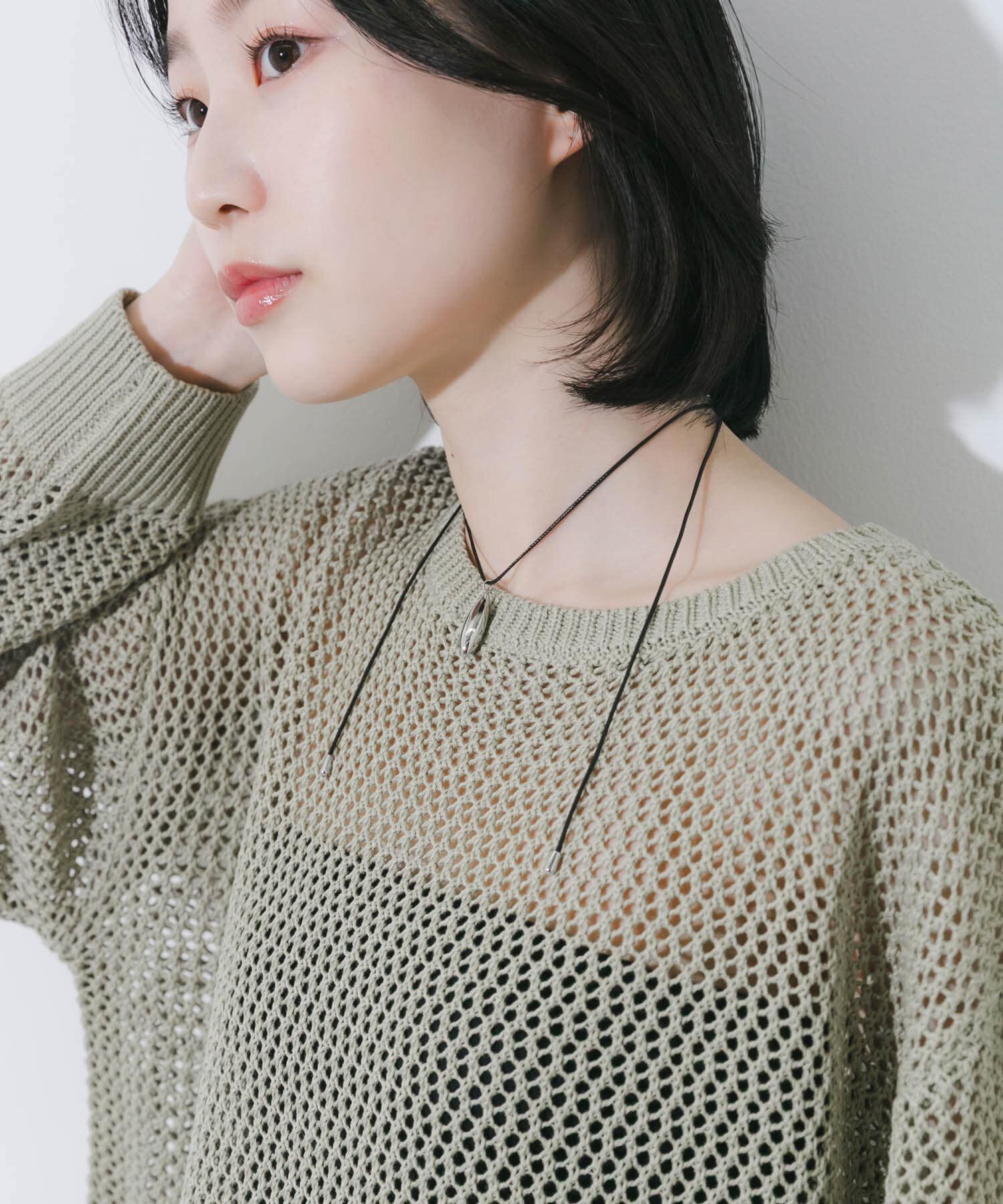 SMELLY「トップコードチョーカーネックレス」|ネックレス|