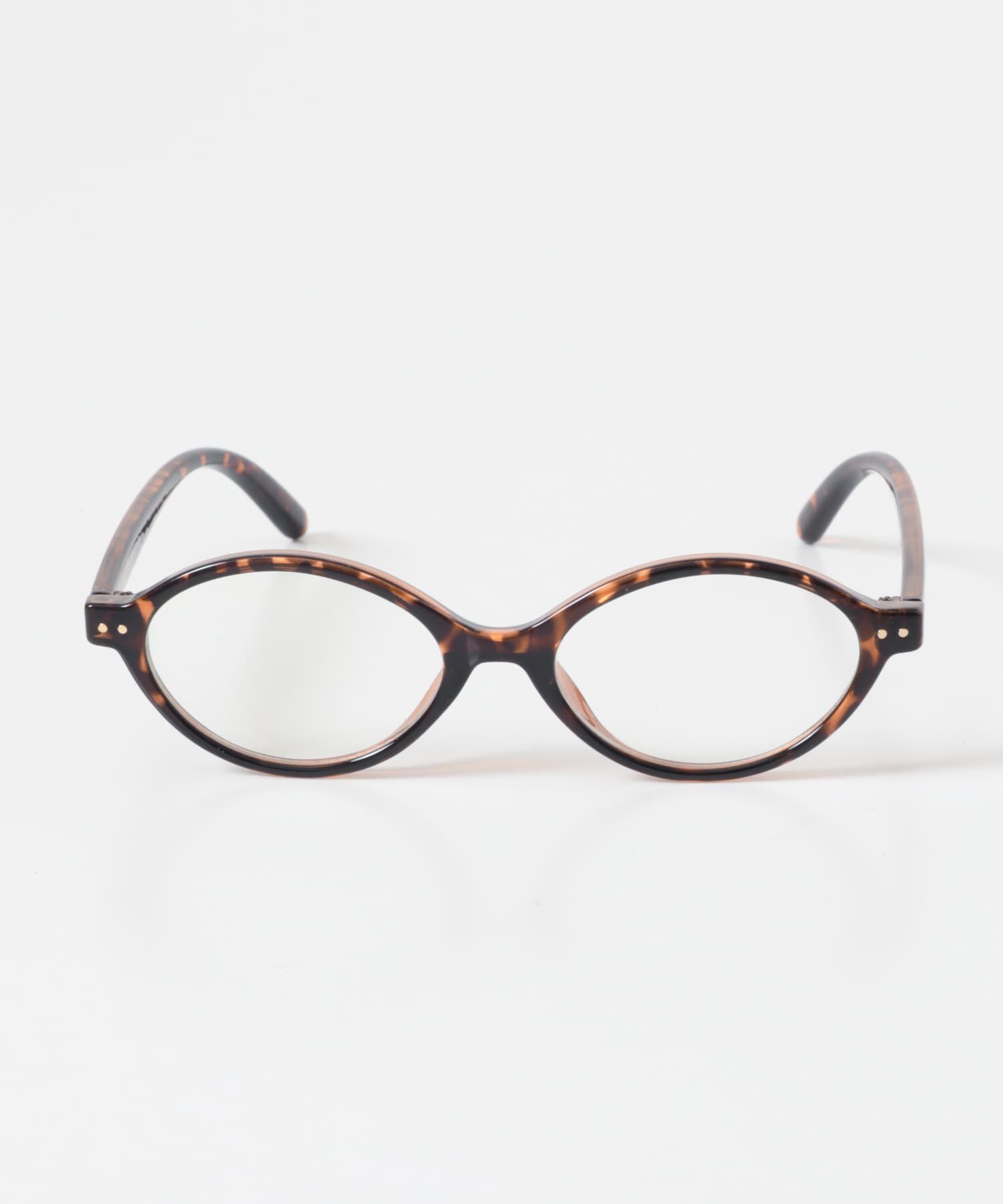 SMELLY「オーバルスリムダテメガネ」|メガネ|